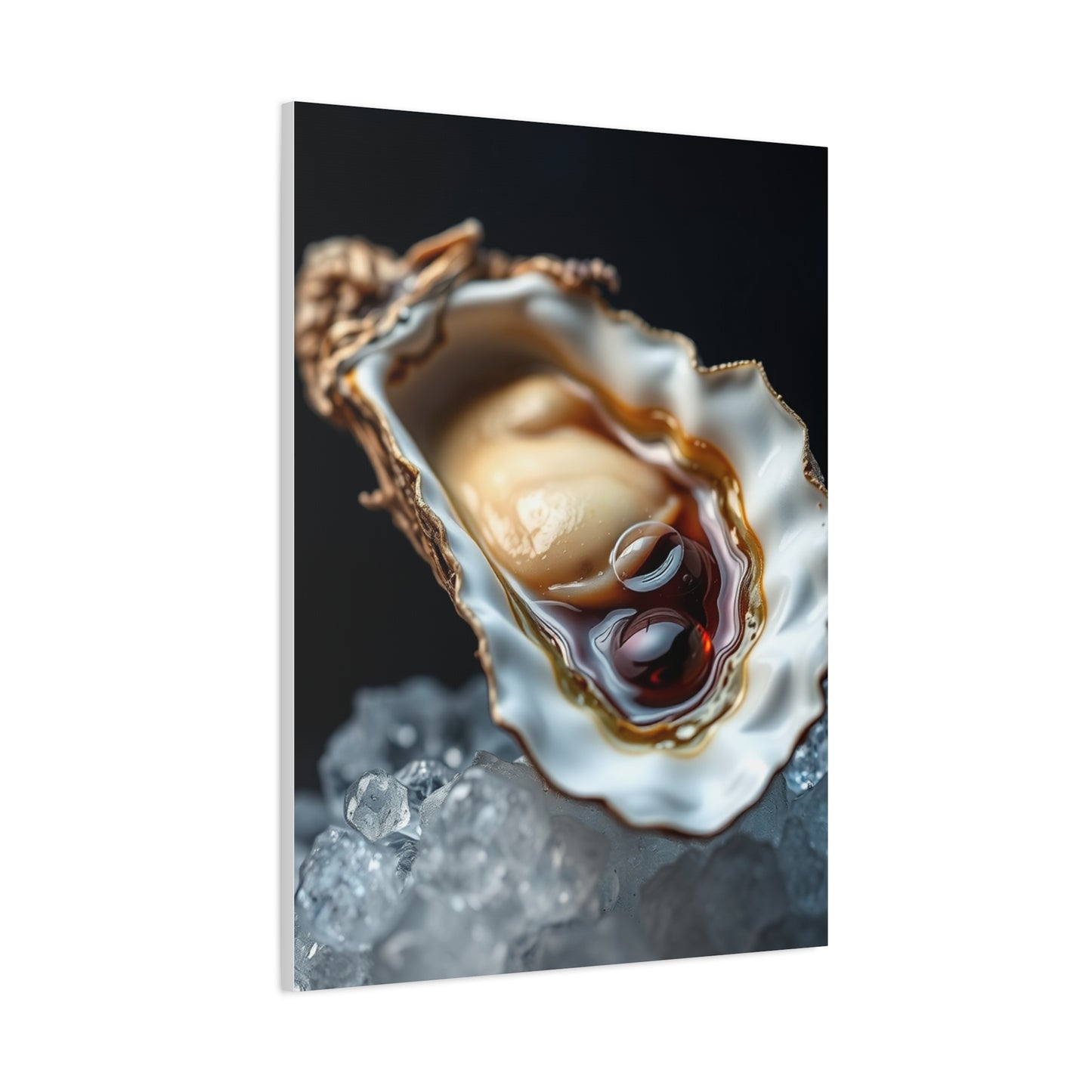 Oyster Art Canvas Art 2 Wall Art & Canvas Print