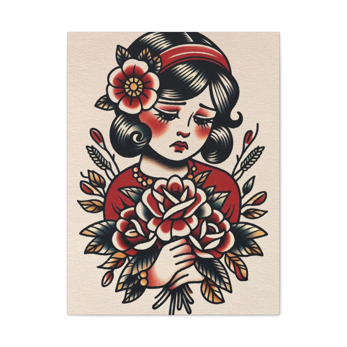 Vintage Beauty Wall Art & Canvas Prints