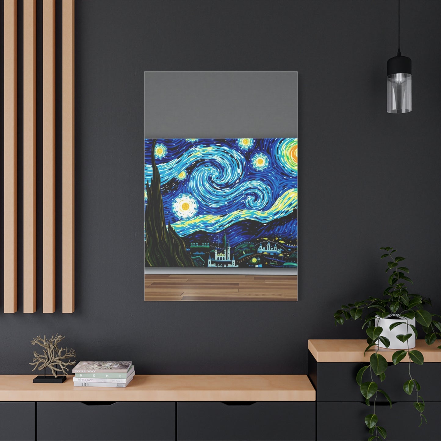 Supreme The Starry Night Canvas Art Beautiful Collection Wall Art & Canvas Print