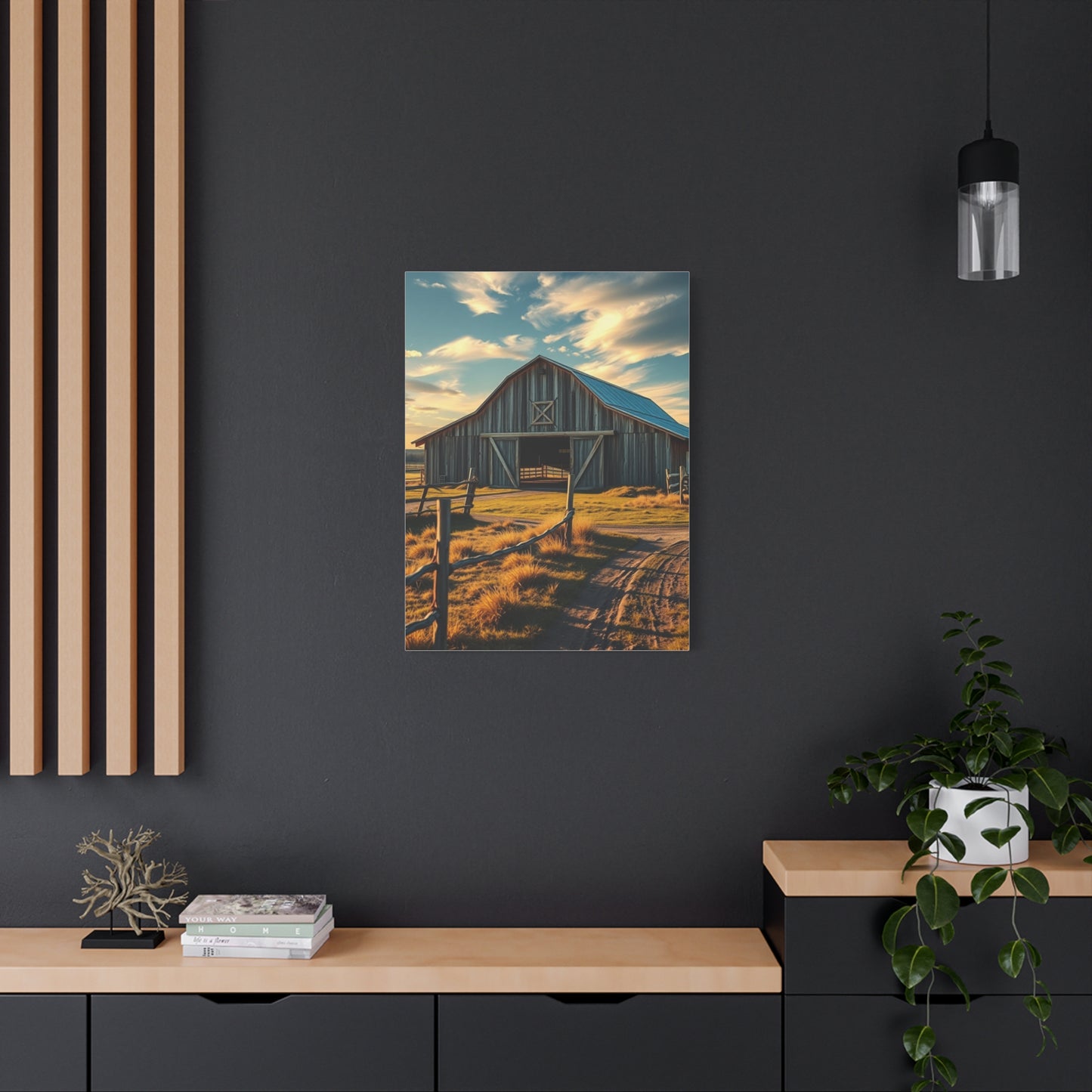 Quaint Countryside Canvas Wall Art & Canvas Print