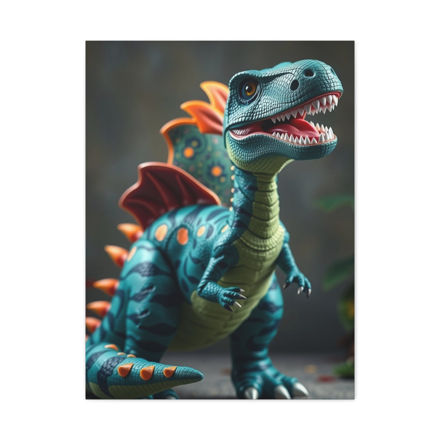 Kid’s Dinosaur Art Canvas Art 9 Wall Art & Canvas Print