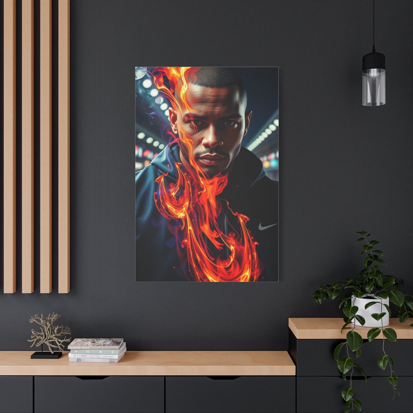 Exalted Silhouette Wall Art Wall Art & Canvas Print