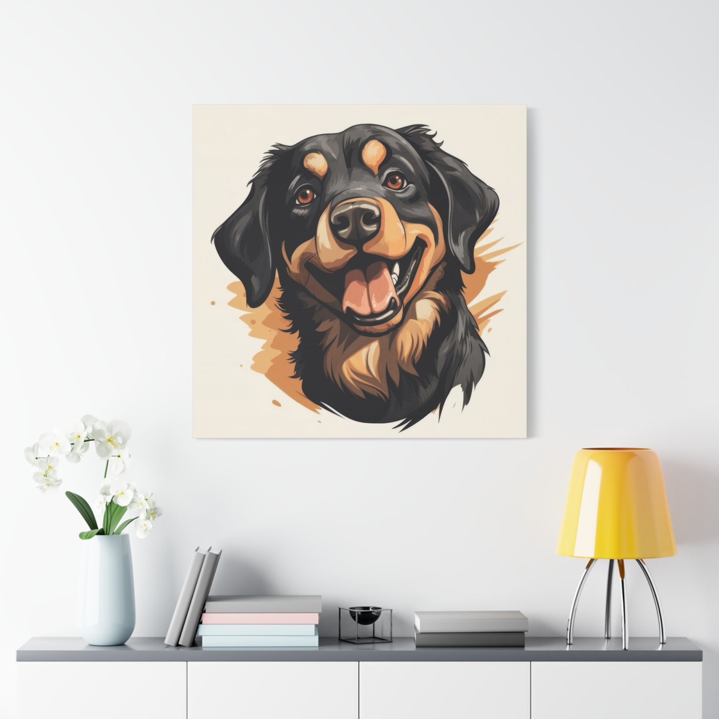 Happy Dog 3 Wall Art & Canvas Prints
