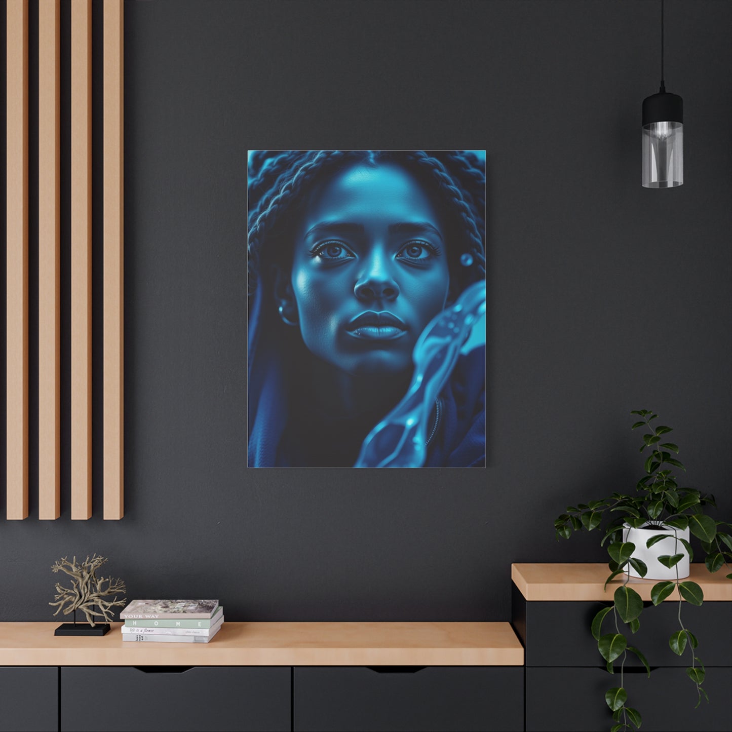 Royal Cobalt Canvas Wall Art & Canvas Print