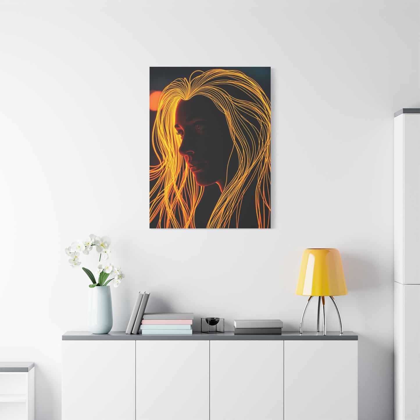 Minimalist Lineage Canvas