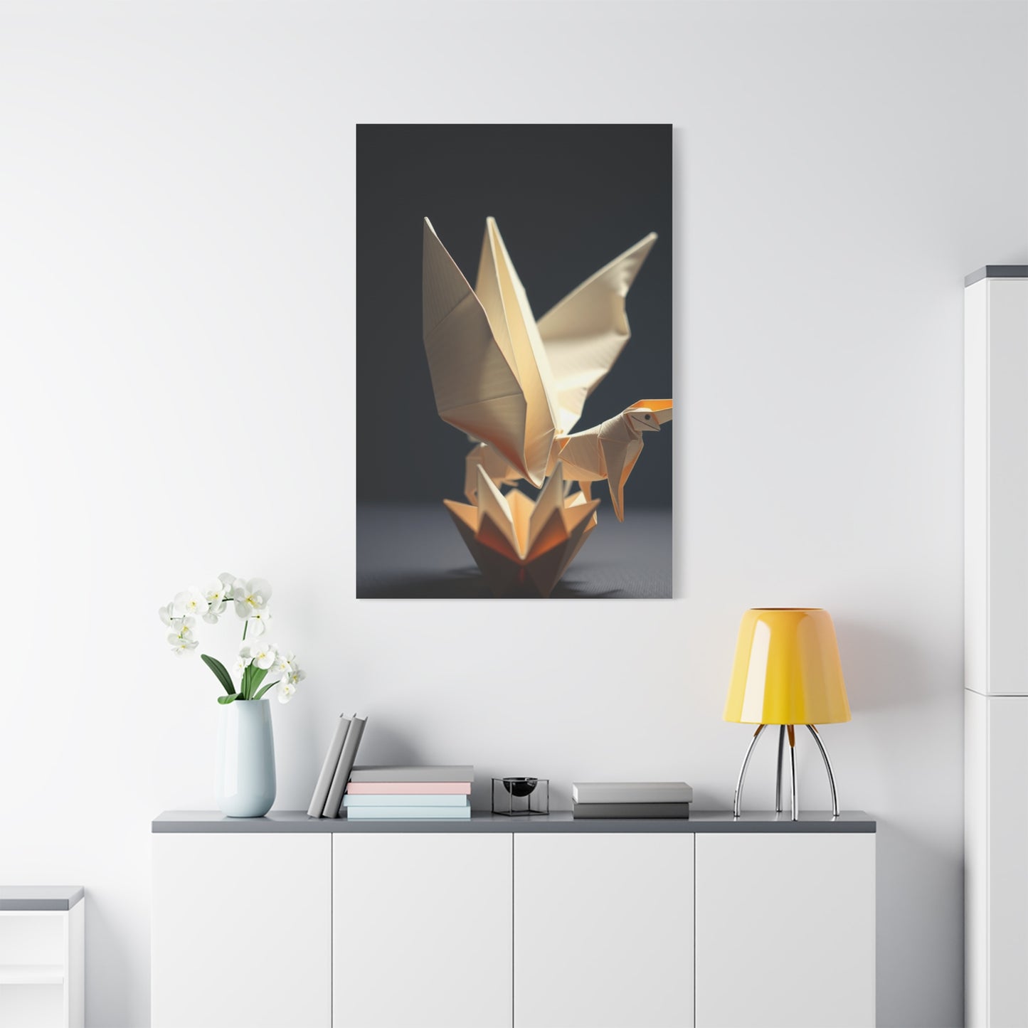 Artistry of Folded Whispers Wall Art & Canvas Print