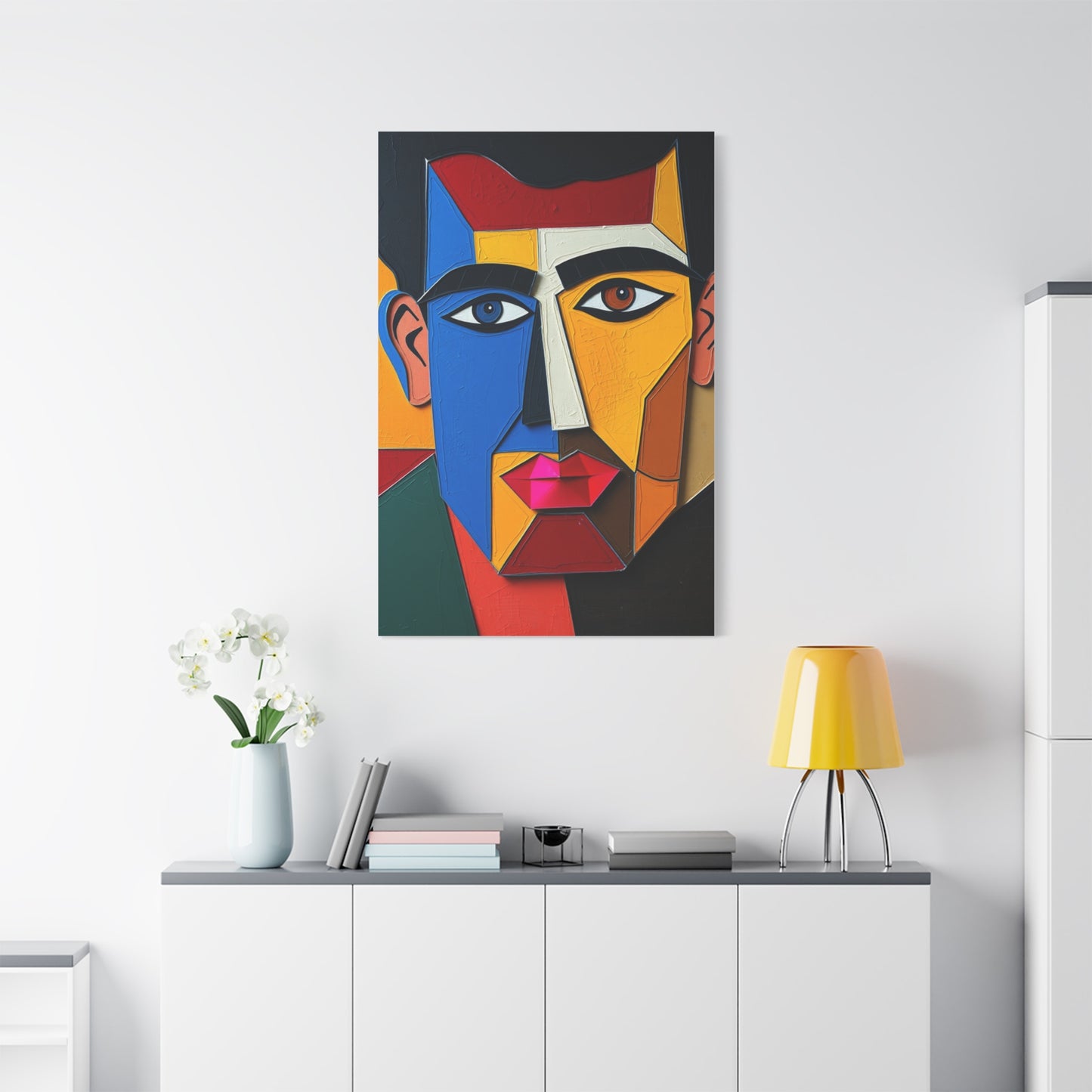 Facet Illumination Artwork Wall Art & Canvas Print