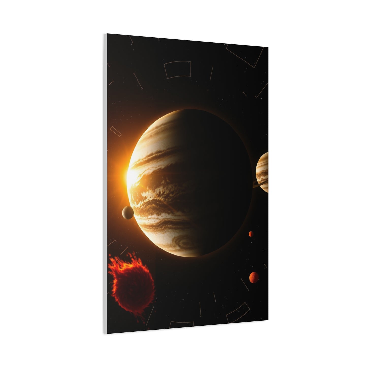 Orbital Splendor Panel Wall Art & Canvas Print