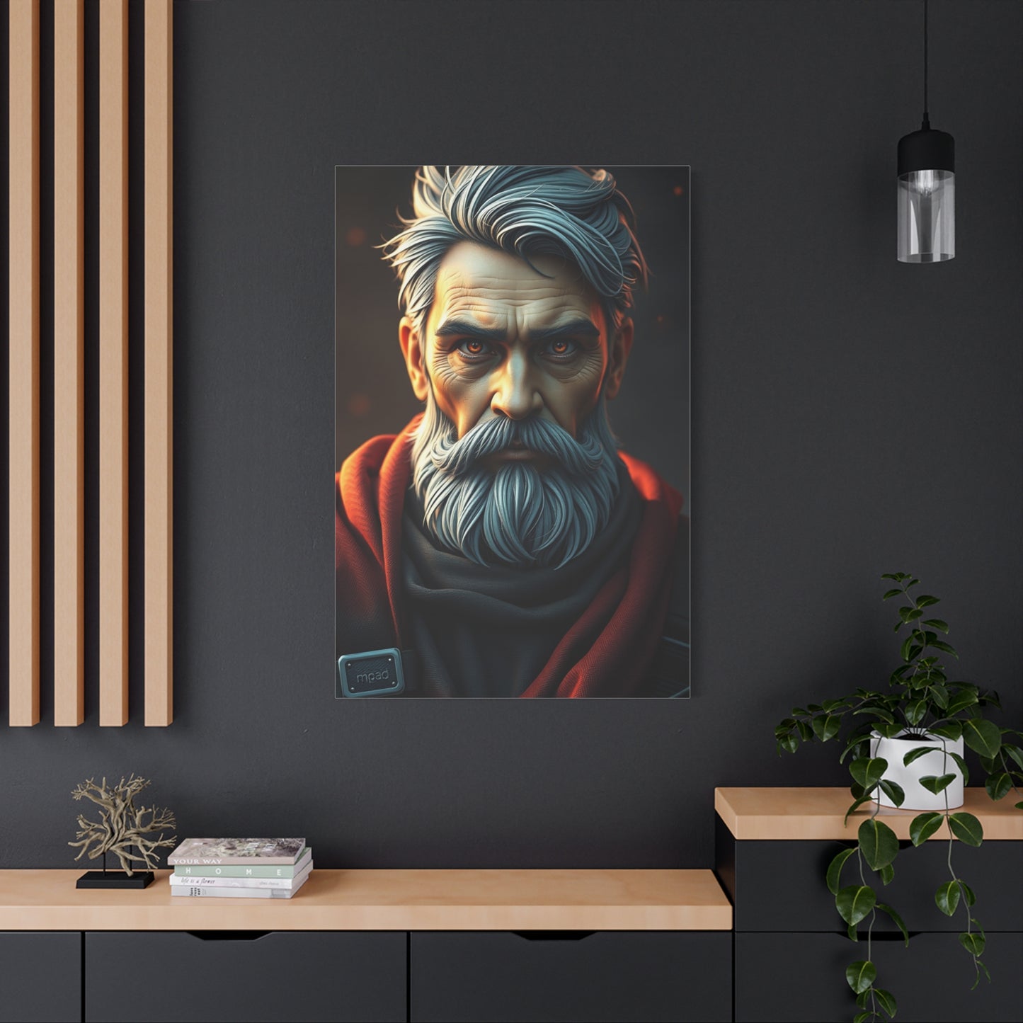 Luminous Digital Dreamscape Wall Art & Canvas Print