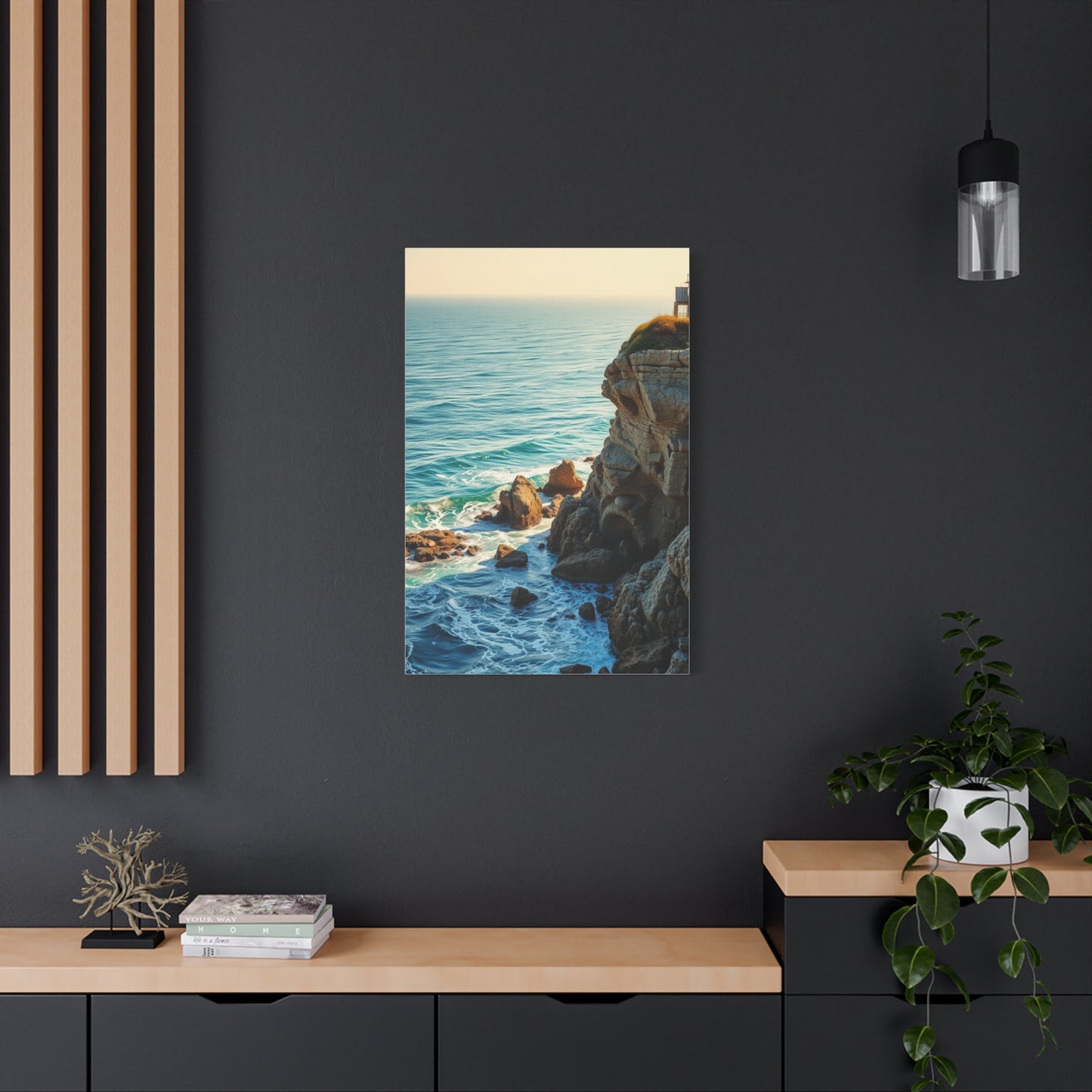 Shoreline Symphony Artwork Wall Art & Canvas Print