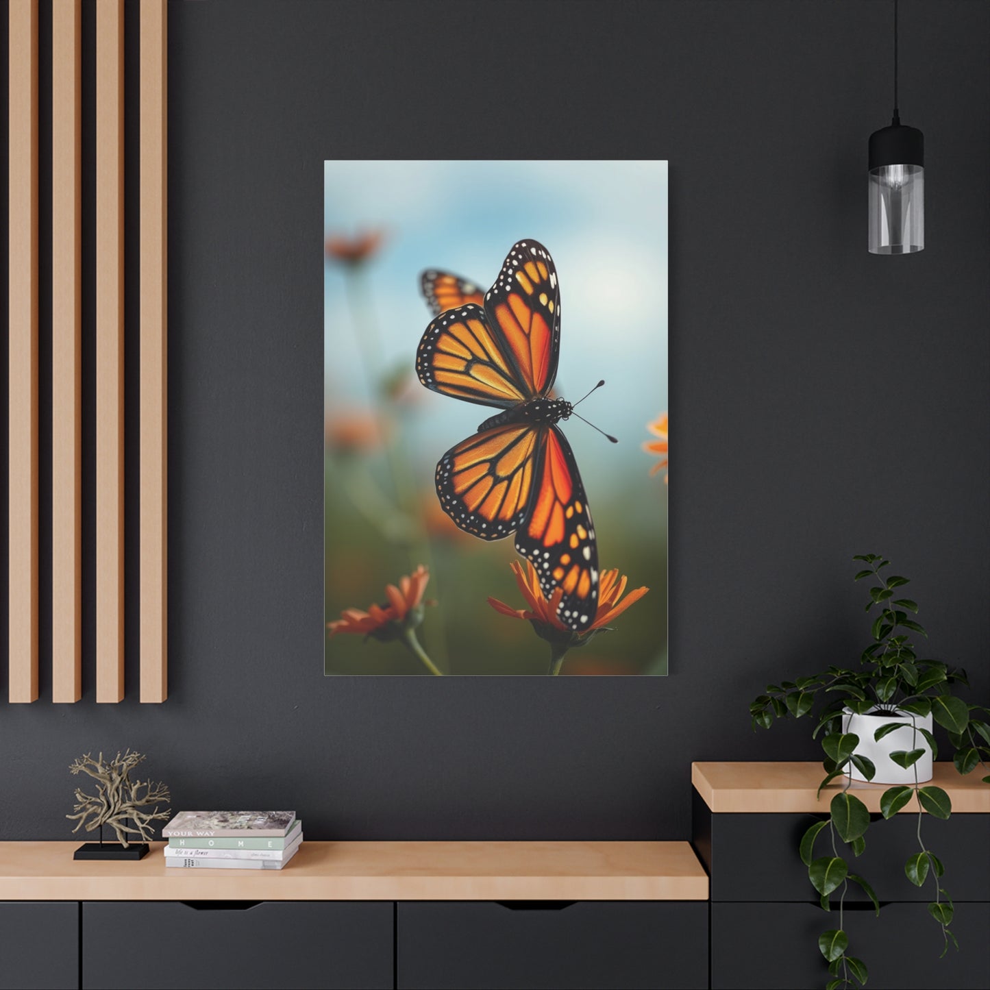Monarch Butterflies Art Supreme Canvas Wall Art & Canvas Print