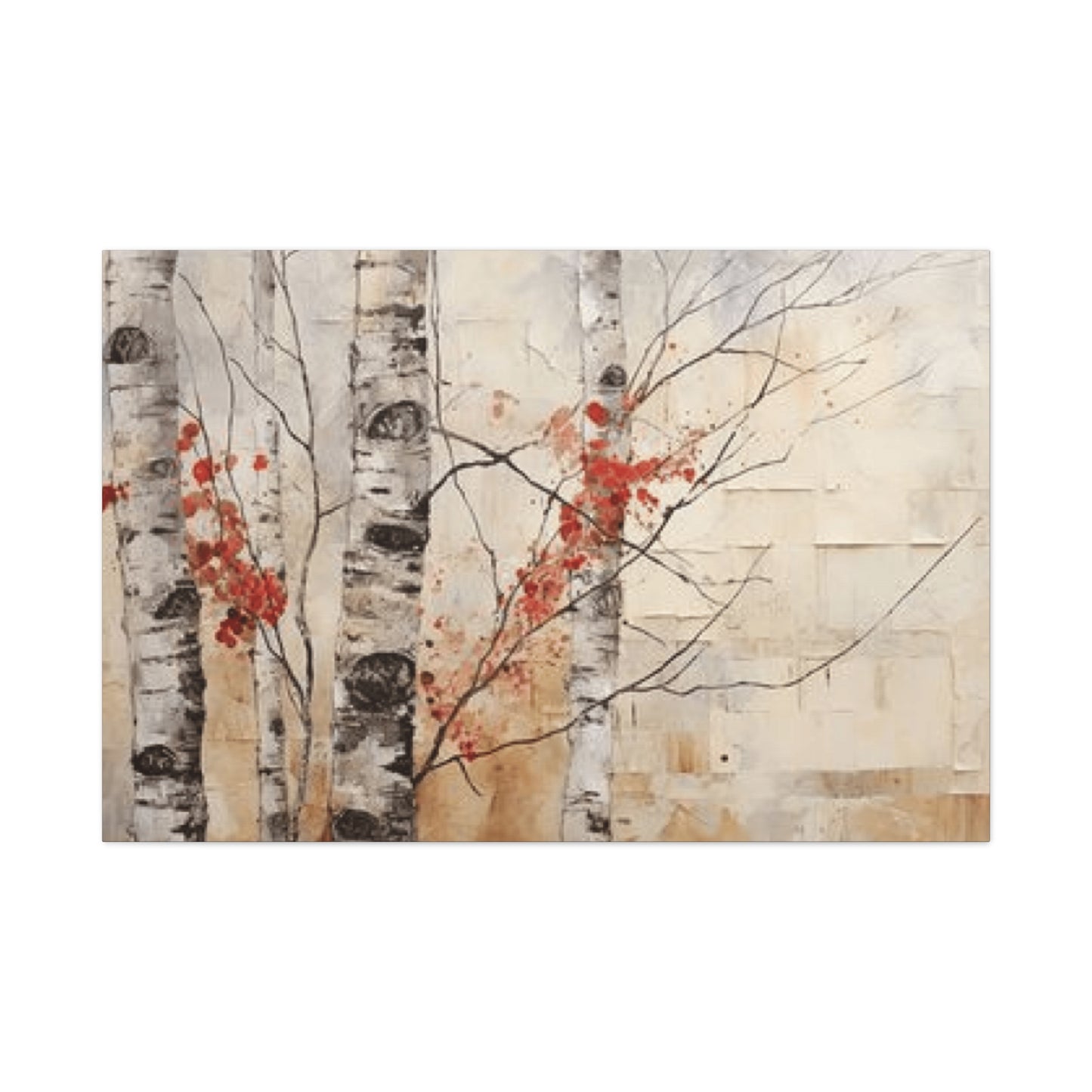 Birch Trunks Wall Art & Canvas Prints