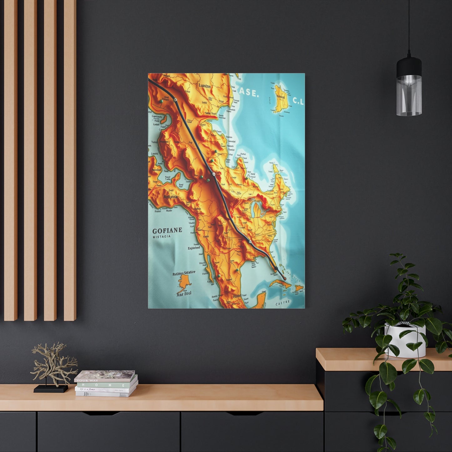 Geographic Opulence Décor