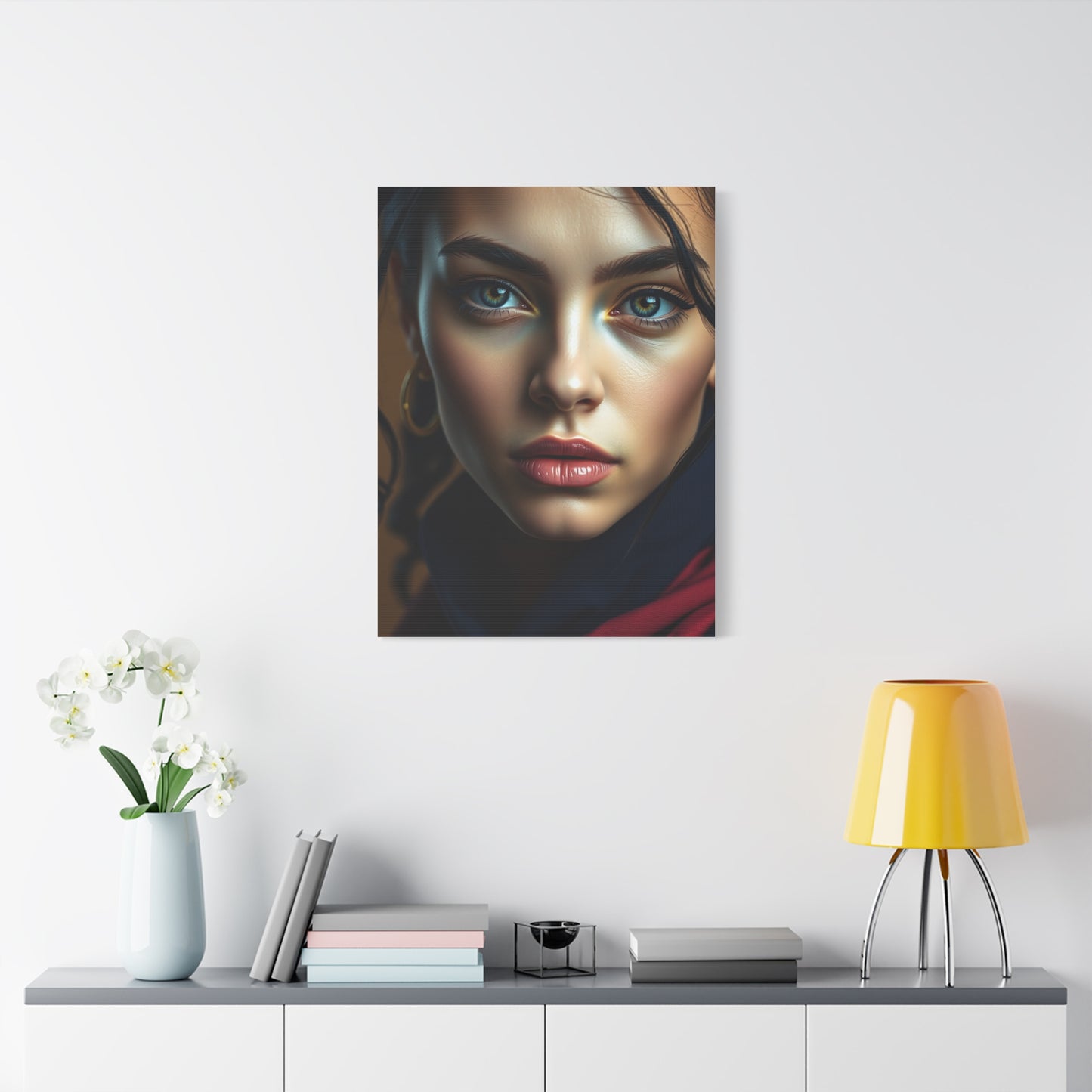 Sophisticated Clay and Midnight Wall Art & Canvas Print