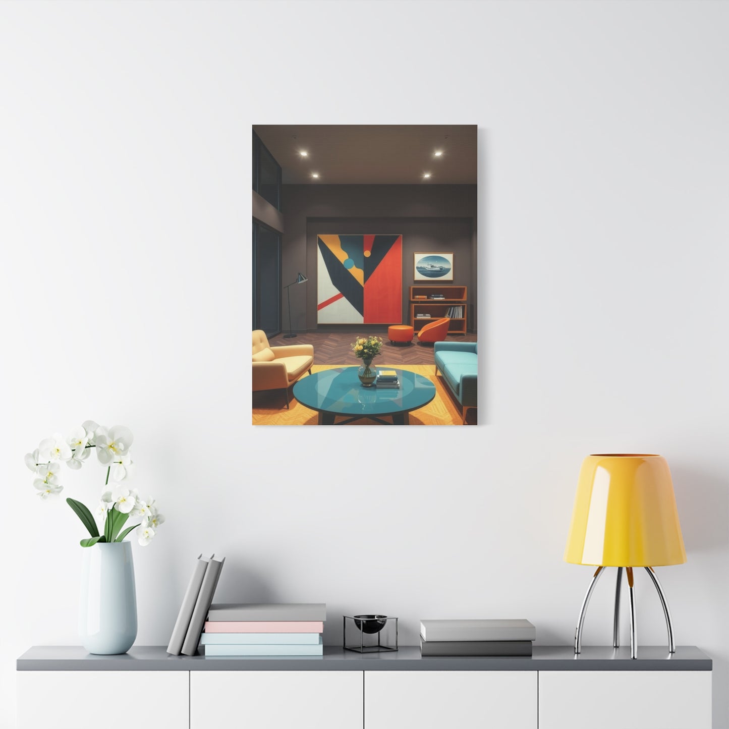Vintage Luxe Canvas Piece Wall Art & Canvas Print