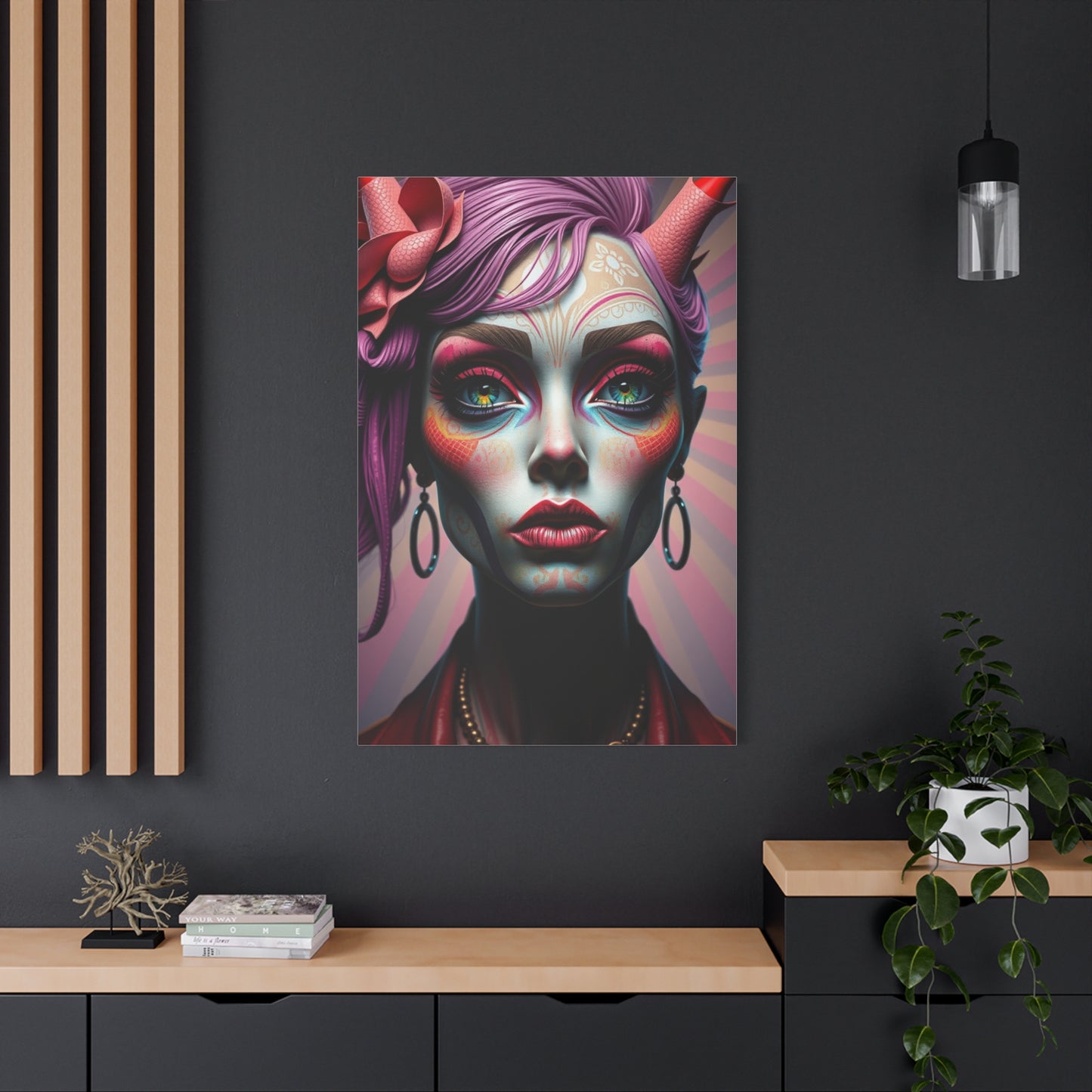 Chic Eccentricity Tableau wall art & canvas print