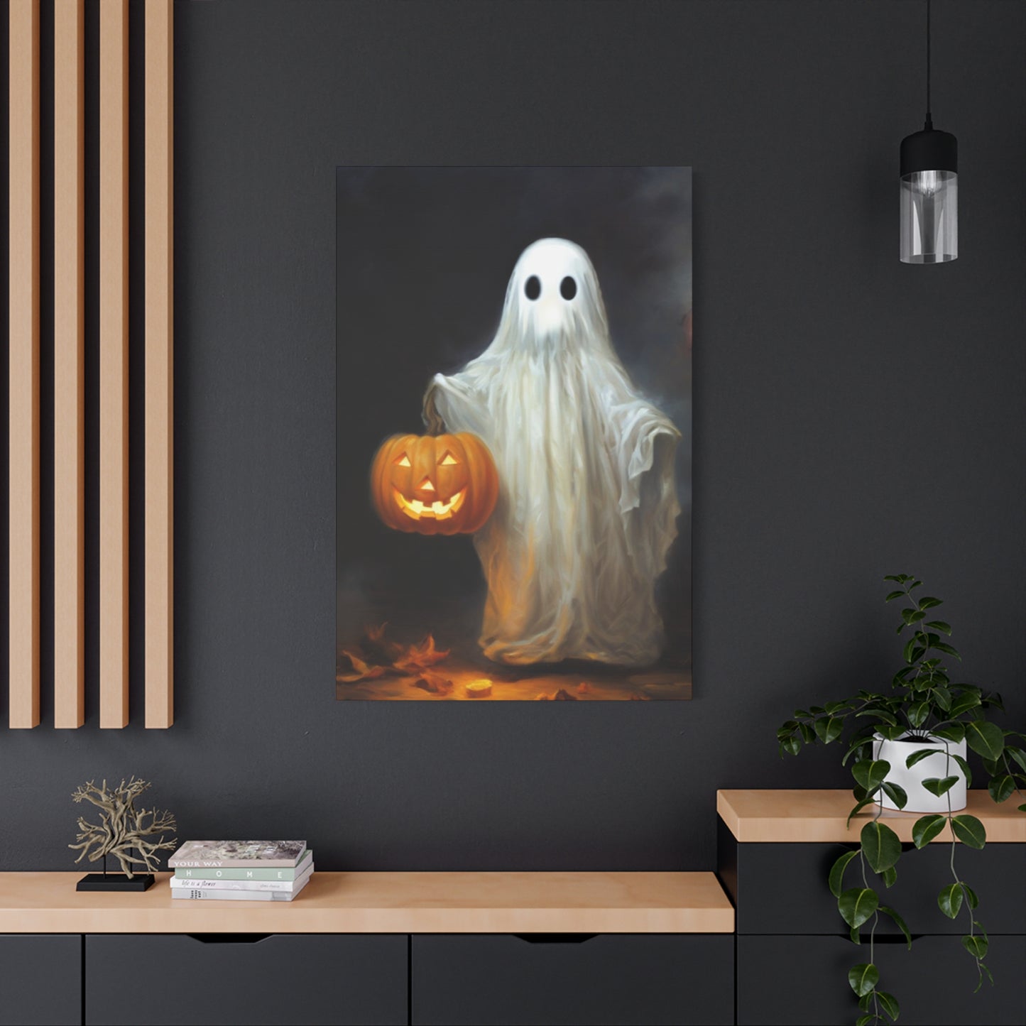 Halloween Painting Wall Art & Canvas Prints