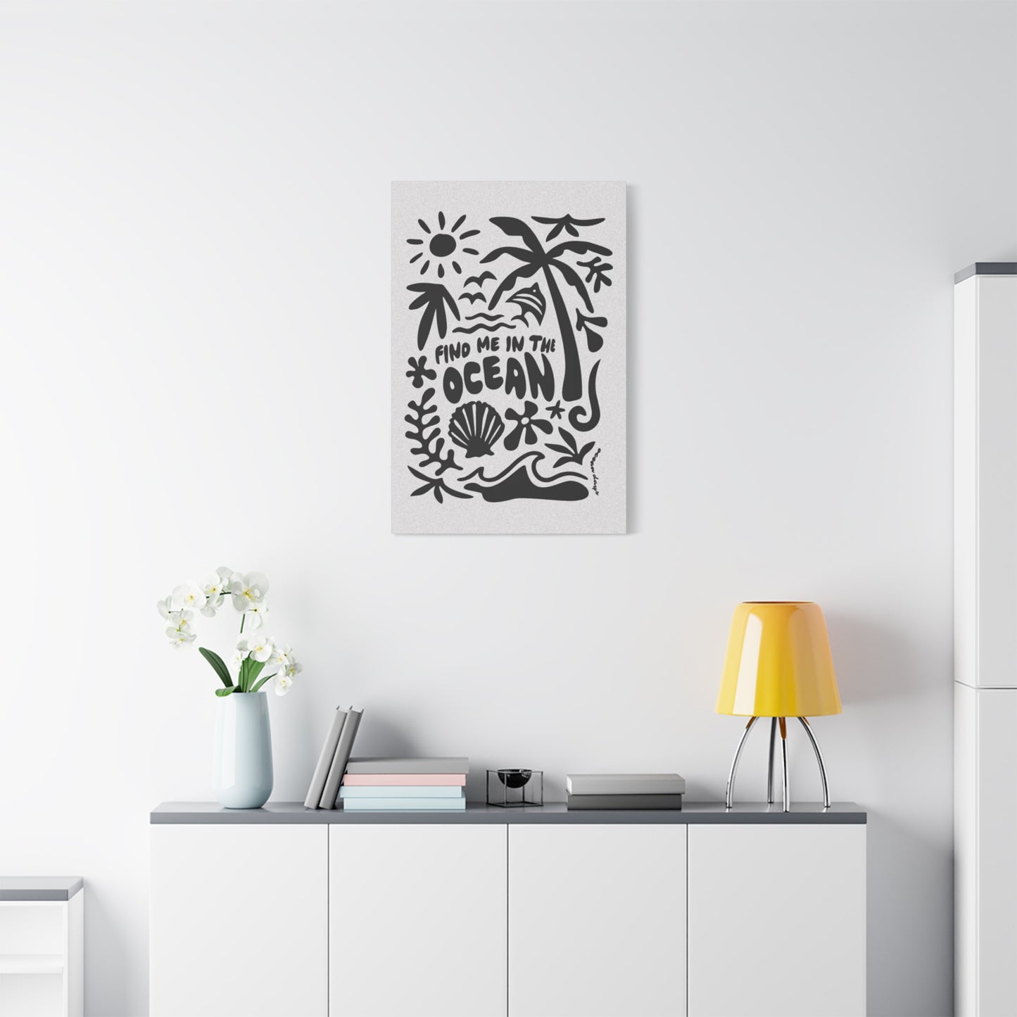 Find Me In The Ocean Wall Art & Canvas Prints