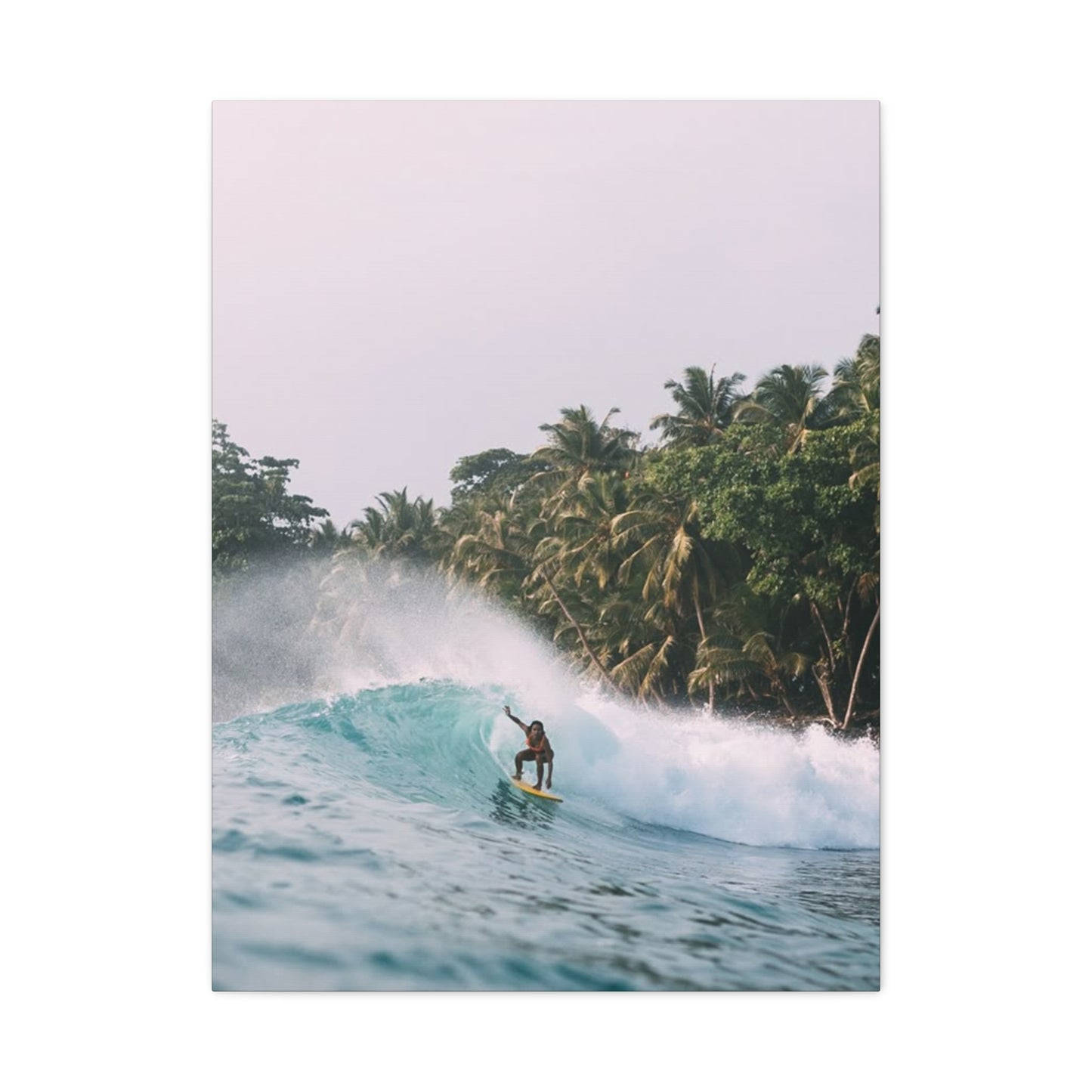 Wave Surfing Wall Art & Canvas Prints