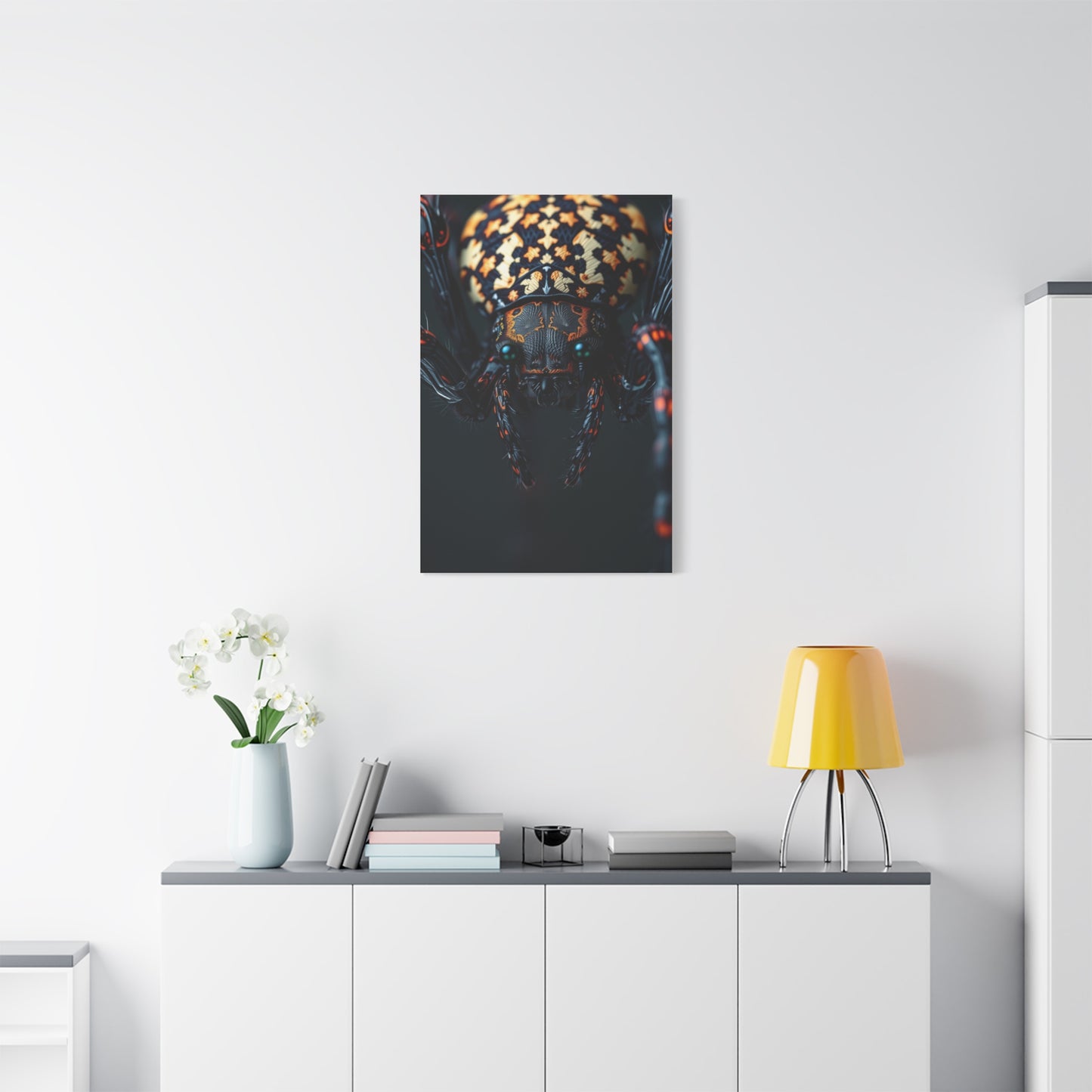Nocturnal Threads Tableau Wall Art & Canvas Print