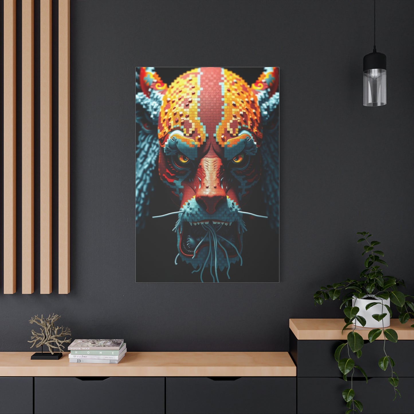 Geometric Grandeur Canvas Wall Art & Canvas Print