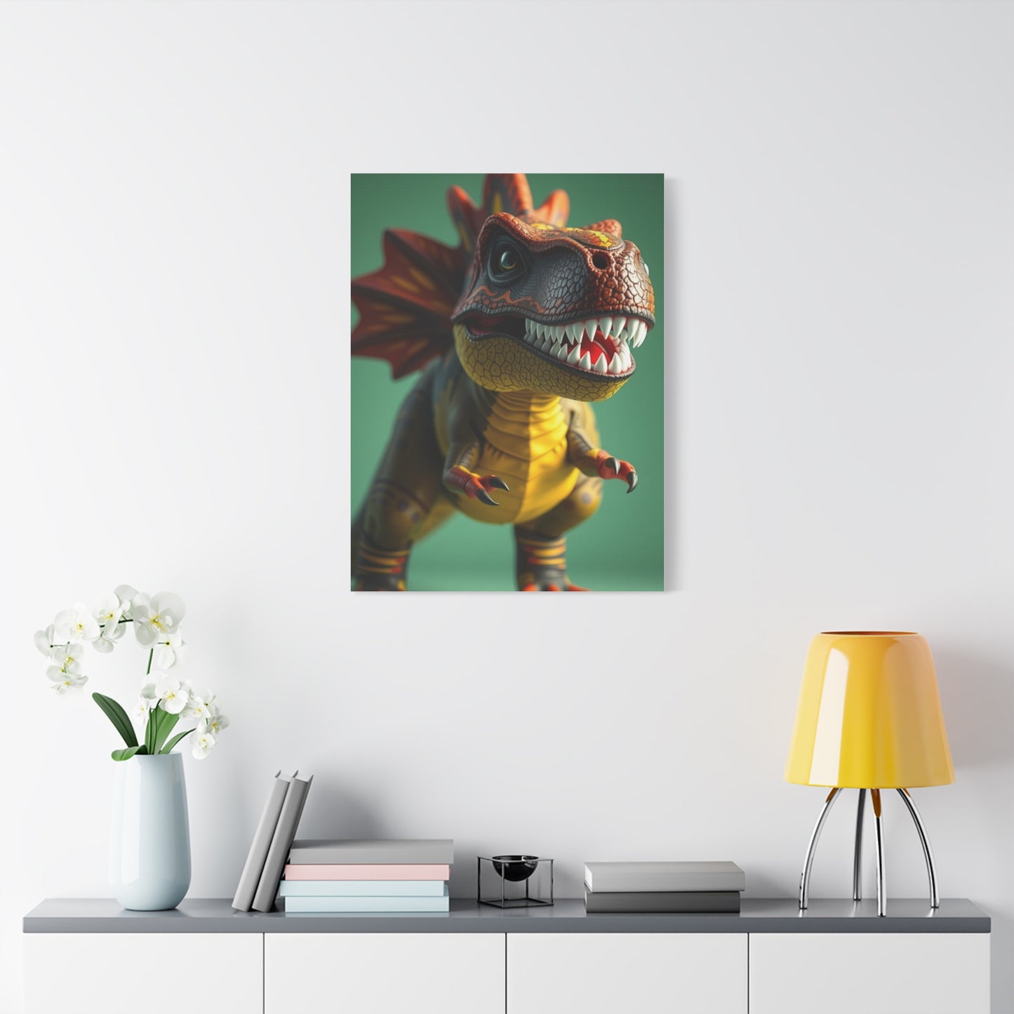 Kid’s Dinosaur Art Canvas Art 8 Wall Art & Canvas Print
