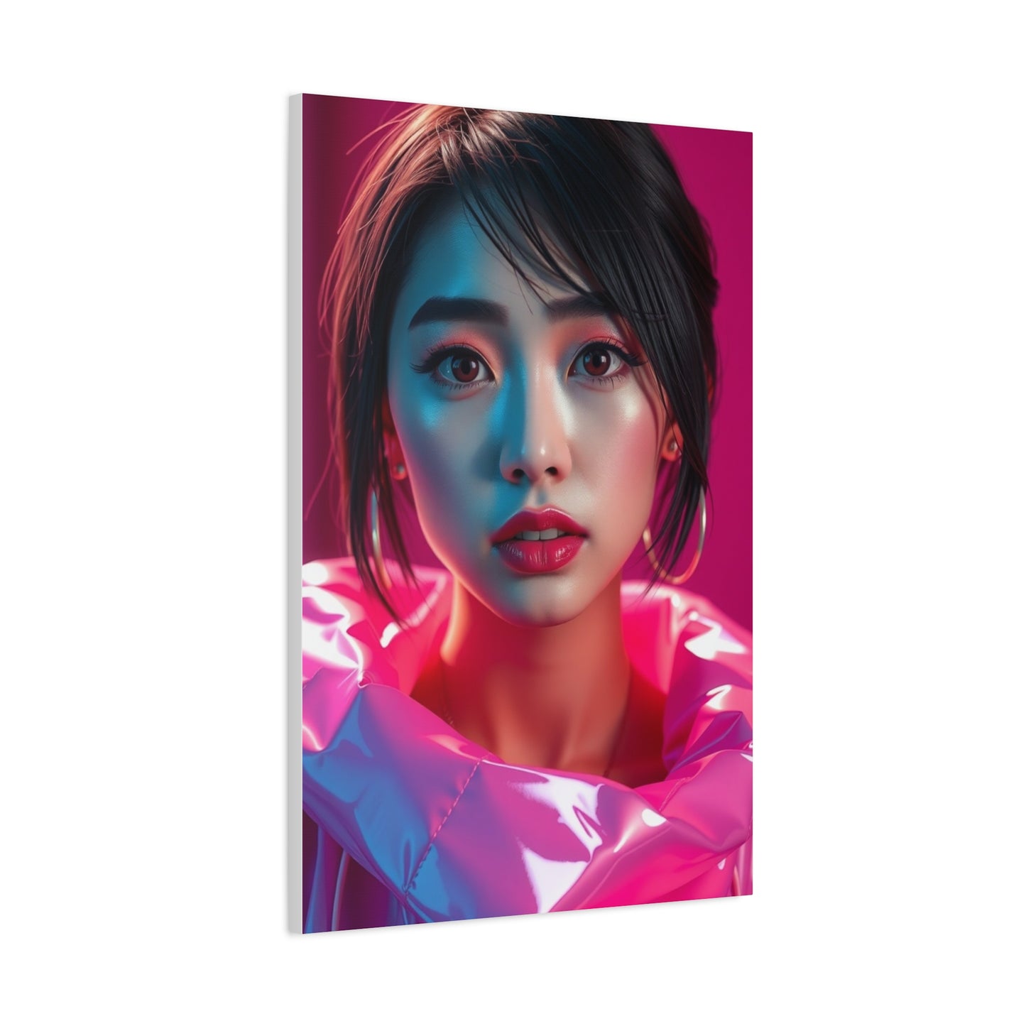 Pink Luminosity Art Wall Art & Canvas Print