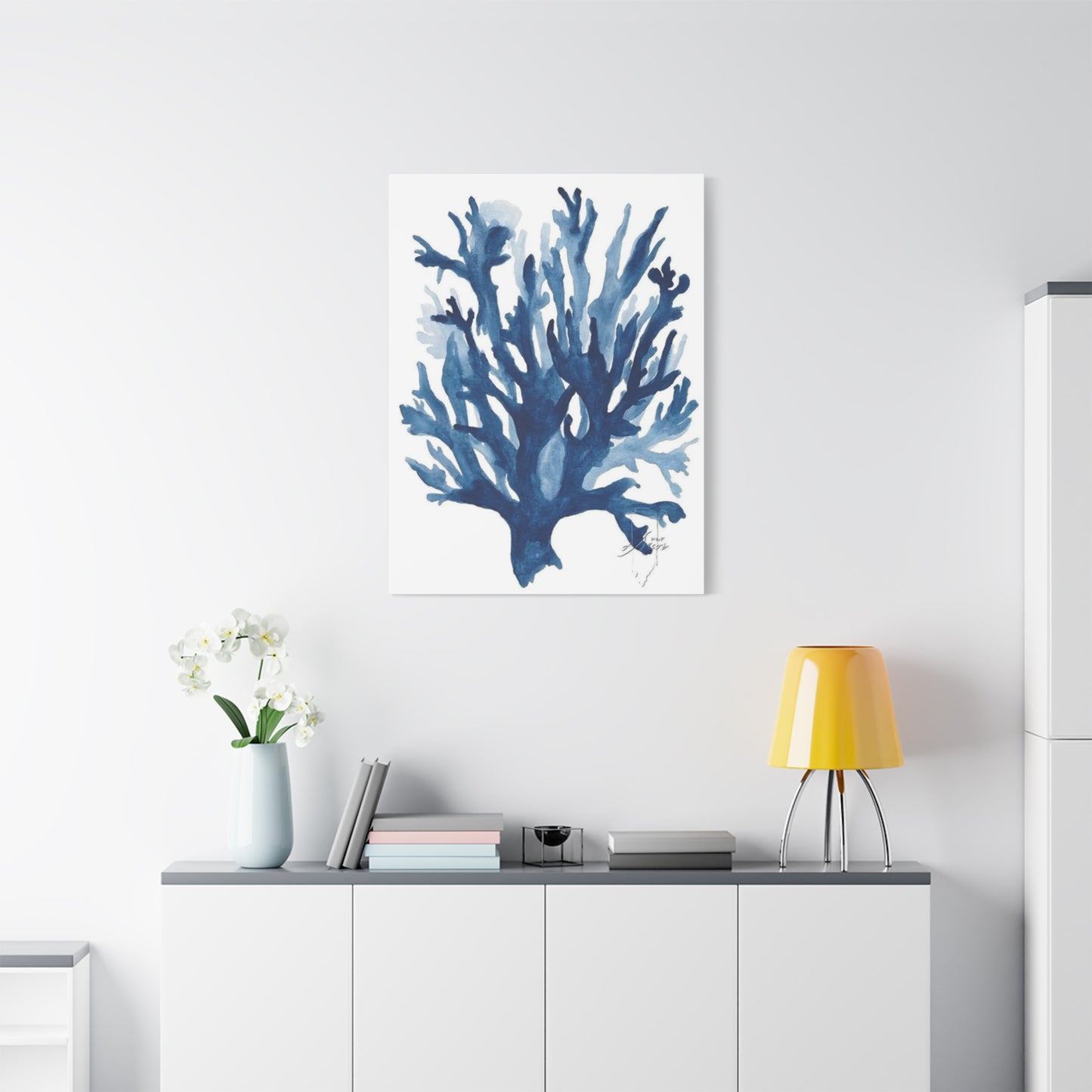 Amazing Sea Shells Stems Poster Wall Art & Canvas Prints