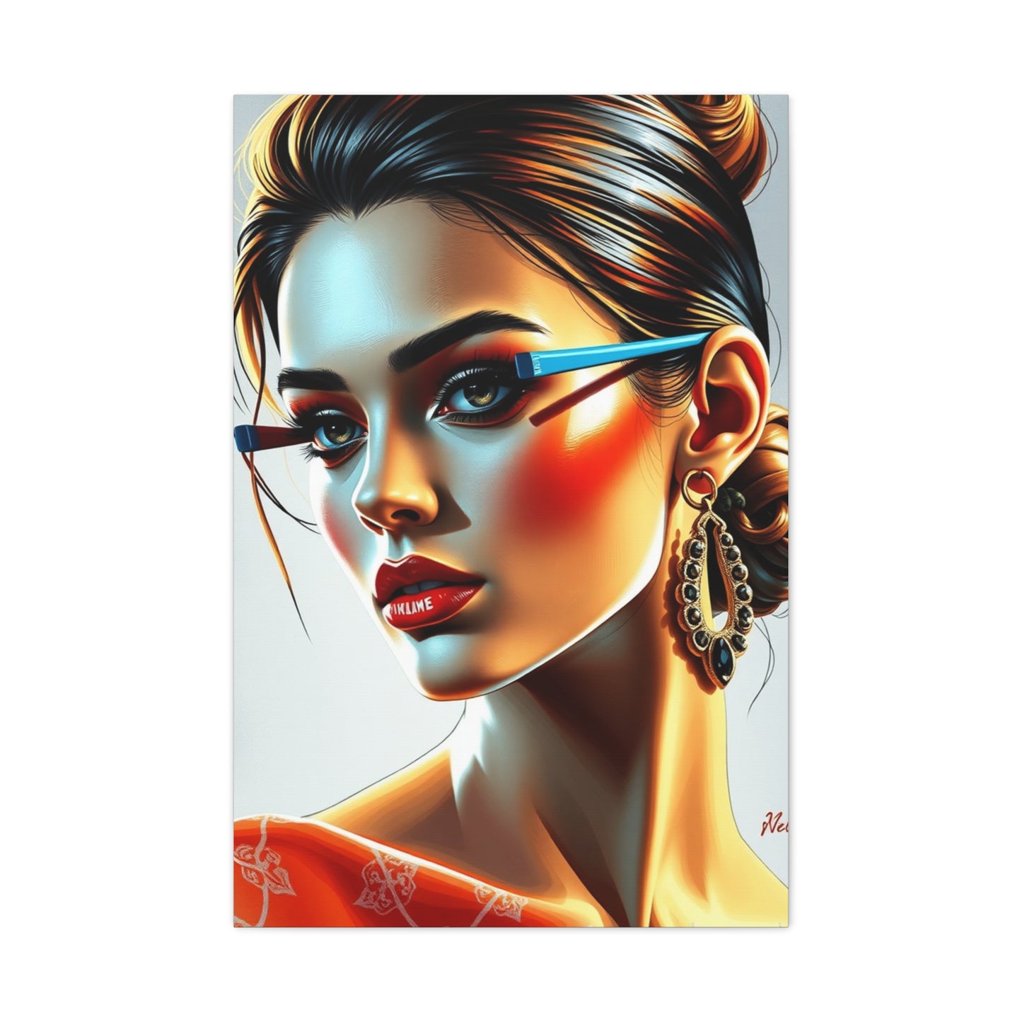 Fashion Illustration & Drawings Art Canvas Art 3 Wall Art & Canvas Print