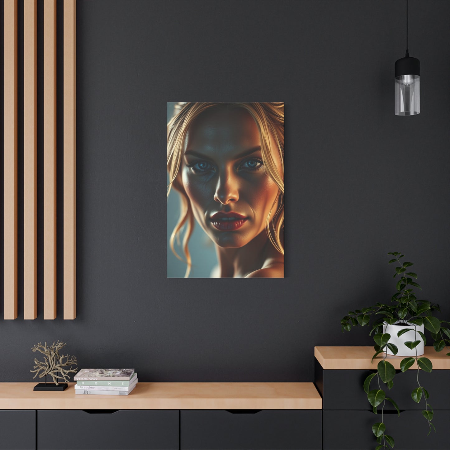 Serene Moss Reverie Wall Art & Canvas Print