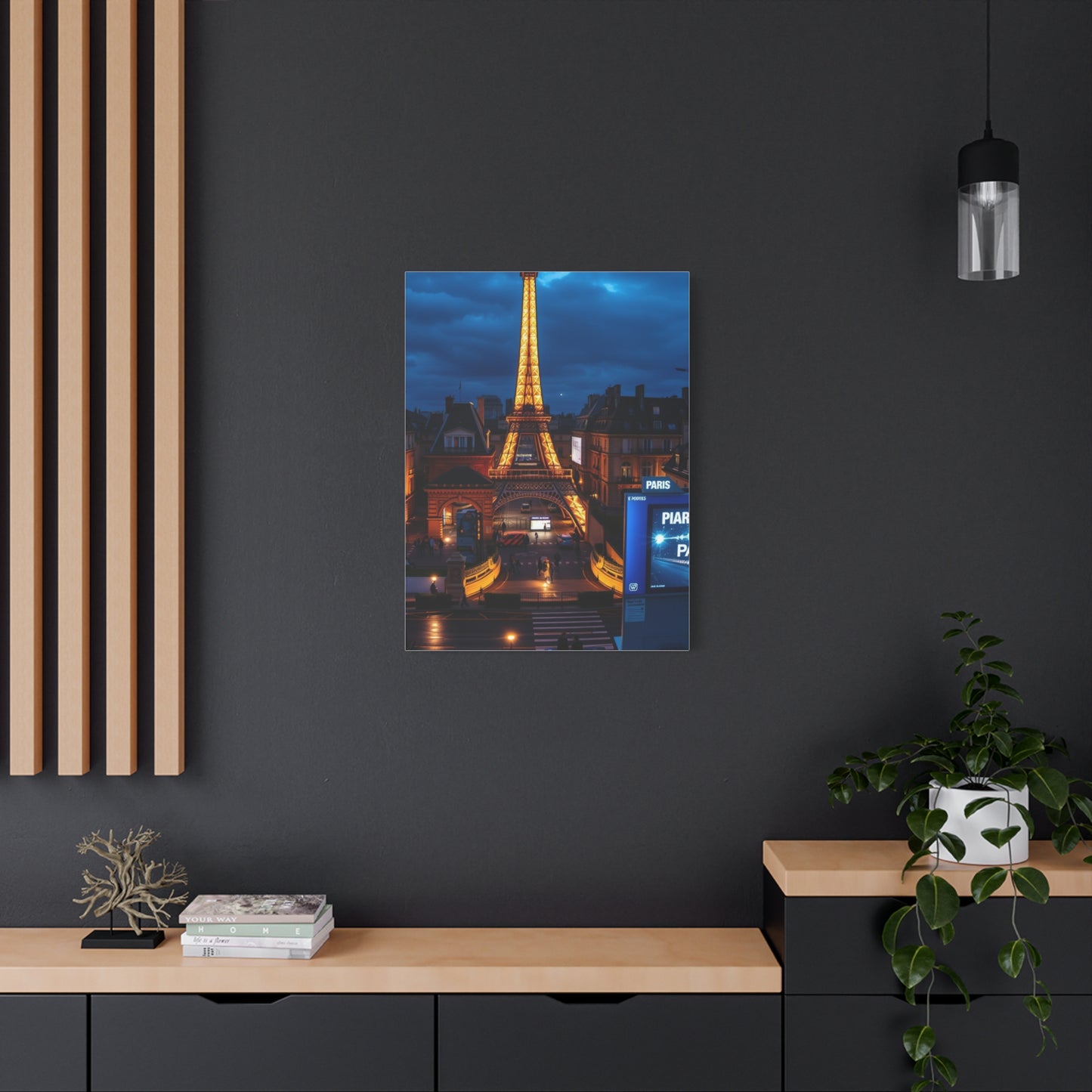 Glamorous Parisian Dreamscape Wall Art & Canvas Print