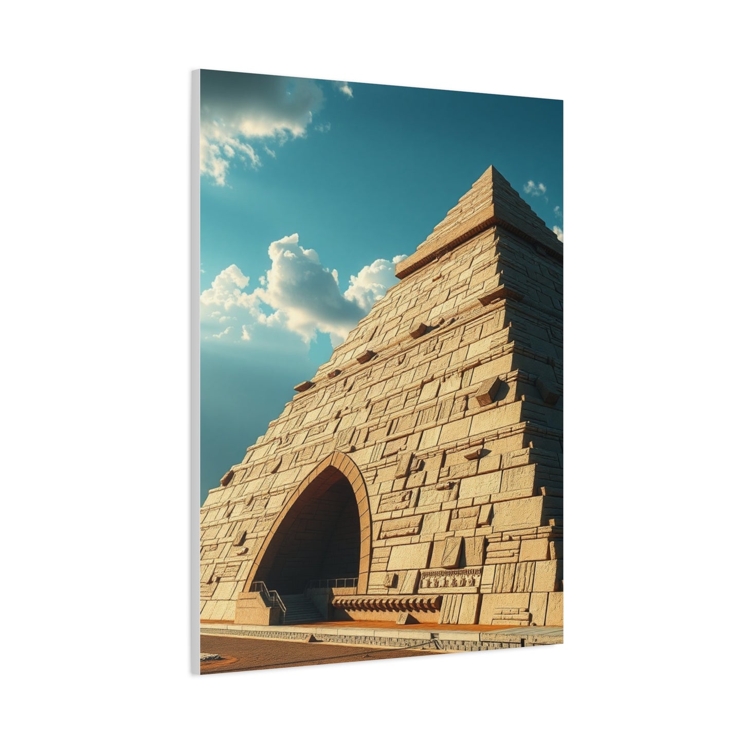 Pyramid Art Canvas Art 5 Wall Art & Canvas Print