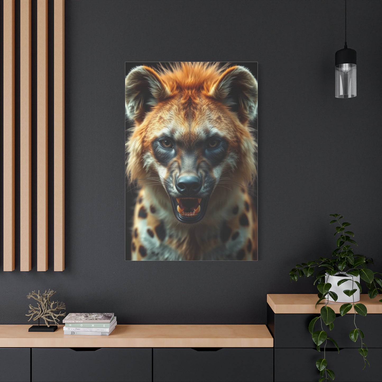 Hyenas Art Refined Canvas Wall Art & Canvas Print