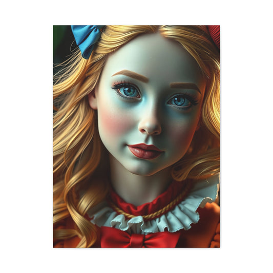 Supreme Collection Alice In Wonderland Characters Art Wall Art & Canvas Print