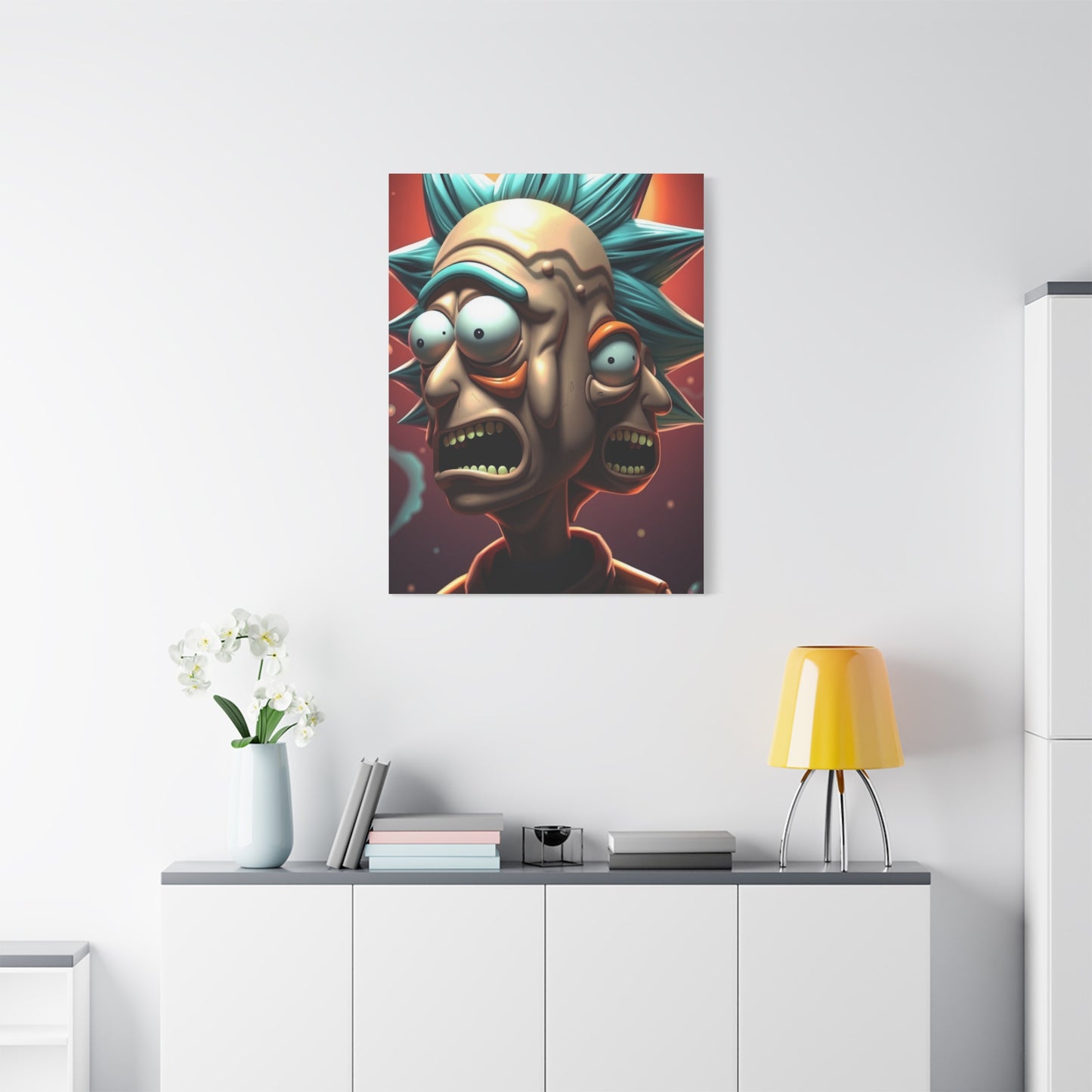 Whimsical Cosmos Canvas Wall Art & Canvas Print