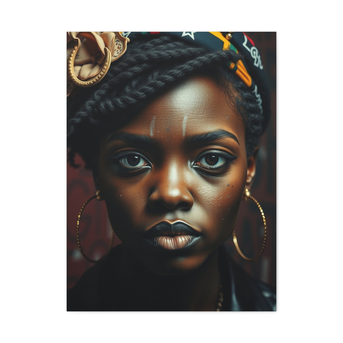 Lady Basquiat Art Premium Canvas 17 Wall Art & Canvas Print