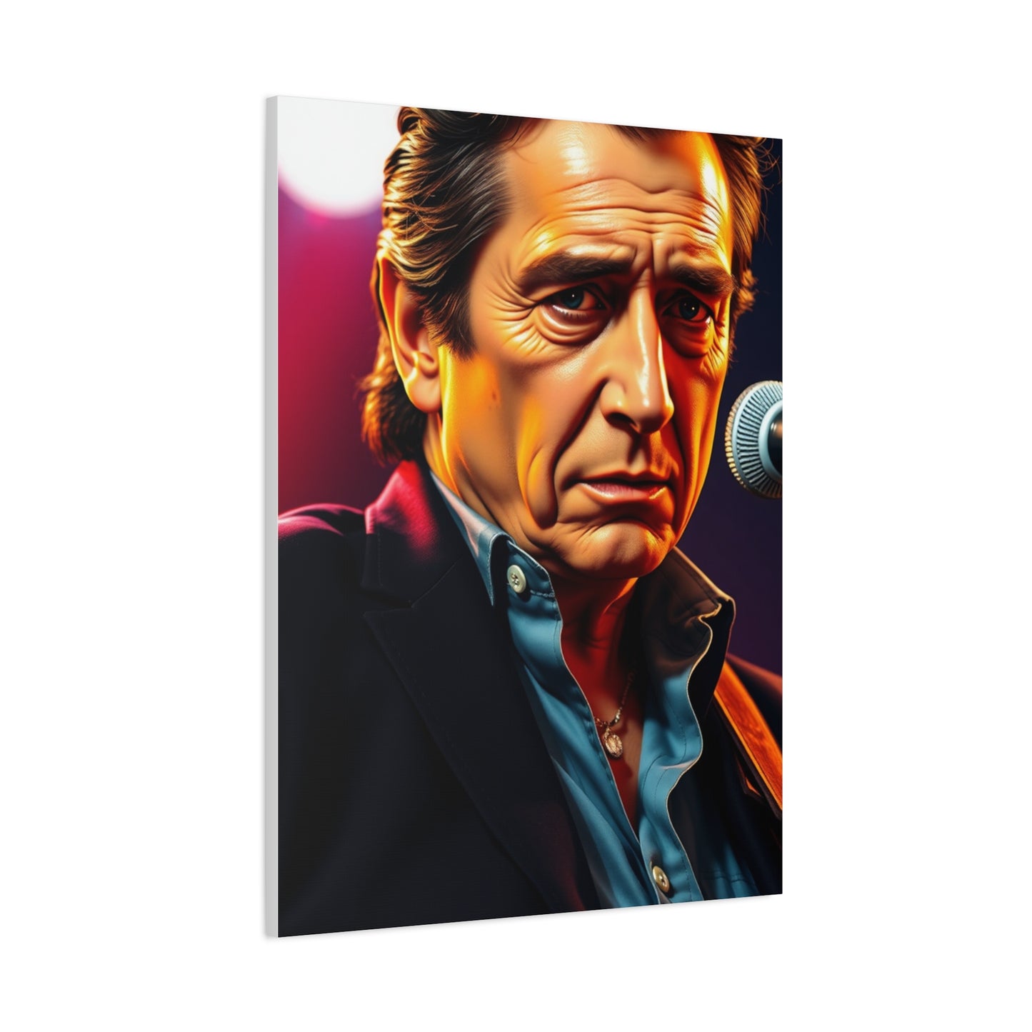 Johnny Cash Art Canvas Art 1 Wall Art & Canvas Print
