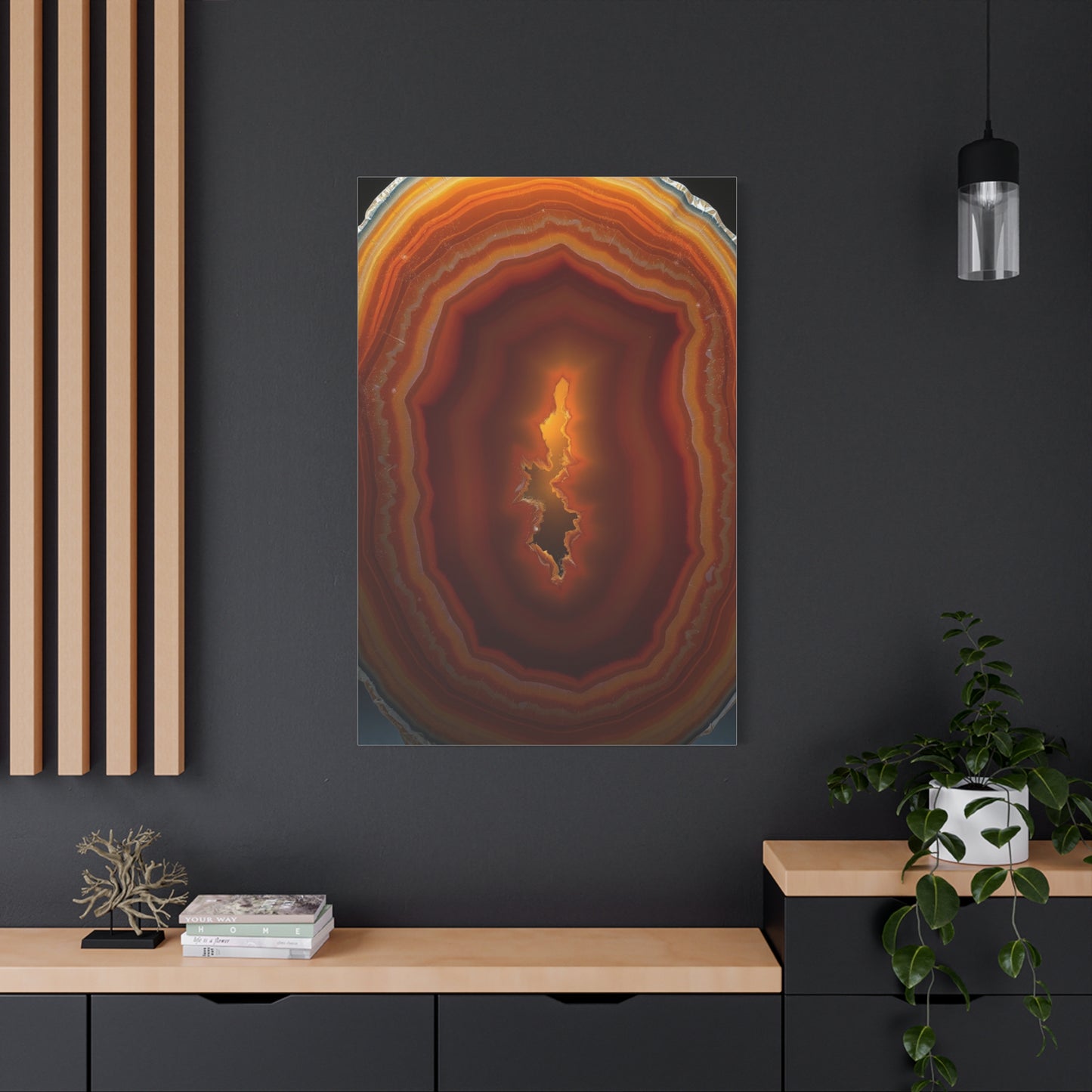 Agates, Geodes & Minerals Art Luxury Canvas Wall Art & Canvas Print