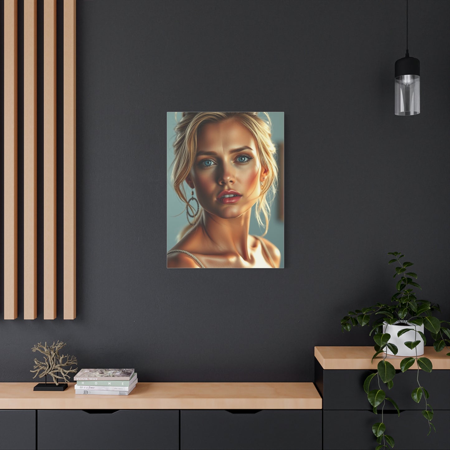 Timeless Moss Elegance Wall Art & Canvas Print