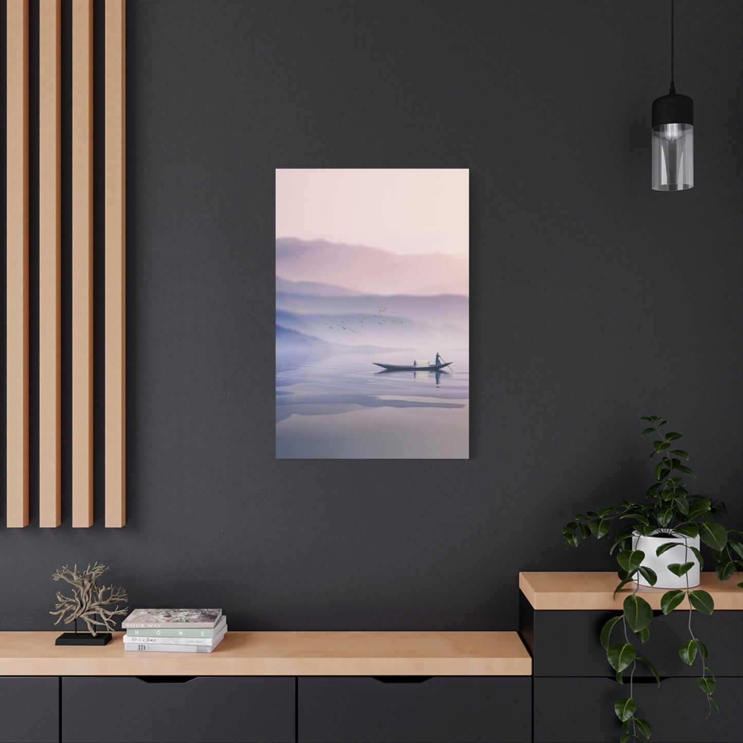 Clear Water Boat Wall Art & Canvas Prints
