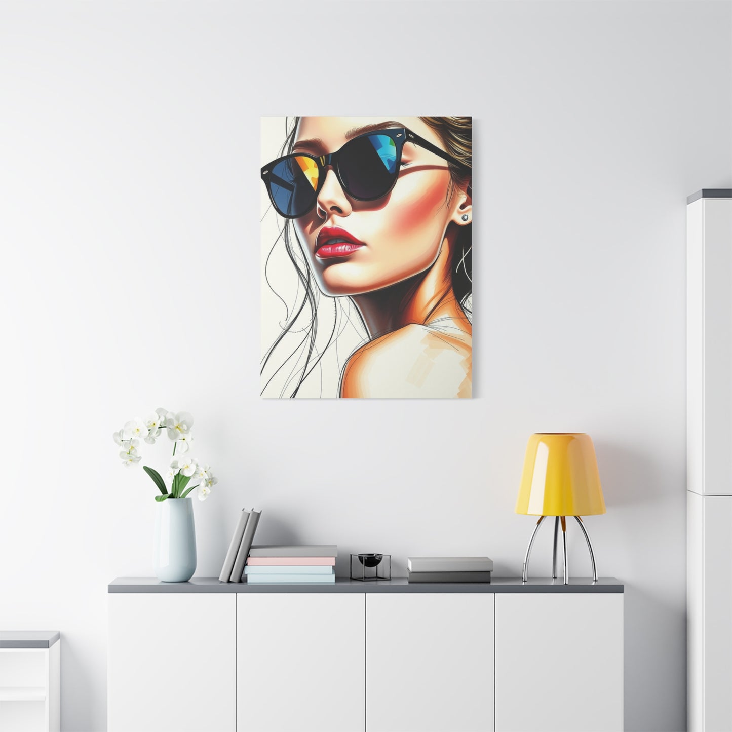 Fashion Illustration & Drawings Art Canvas Art 6 Wall Art & Canvas Print