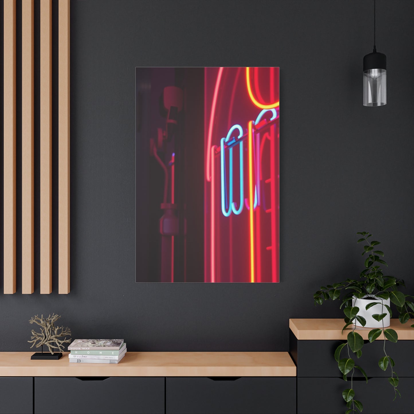 Neon Art Premium Canvas 19 Wall Art & Canvas Print