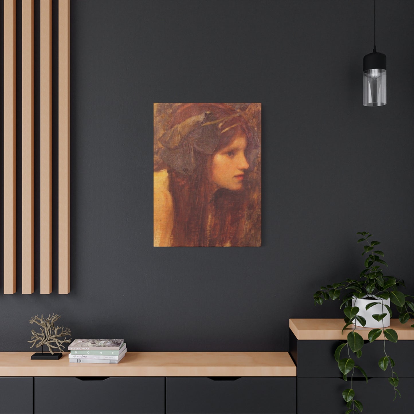 John William A Naiad Study Wall Art & Canvas Prints