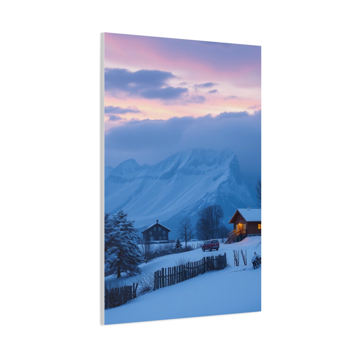 Fjord Harmony Art Piece Wall Art & Canvas Print