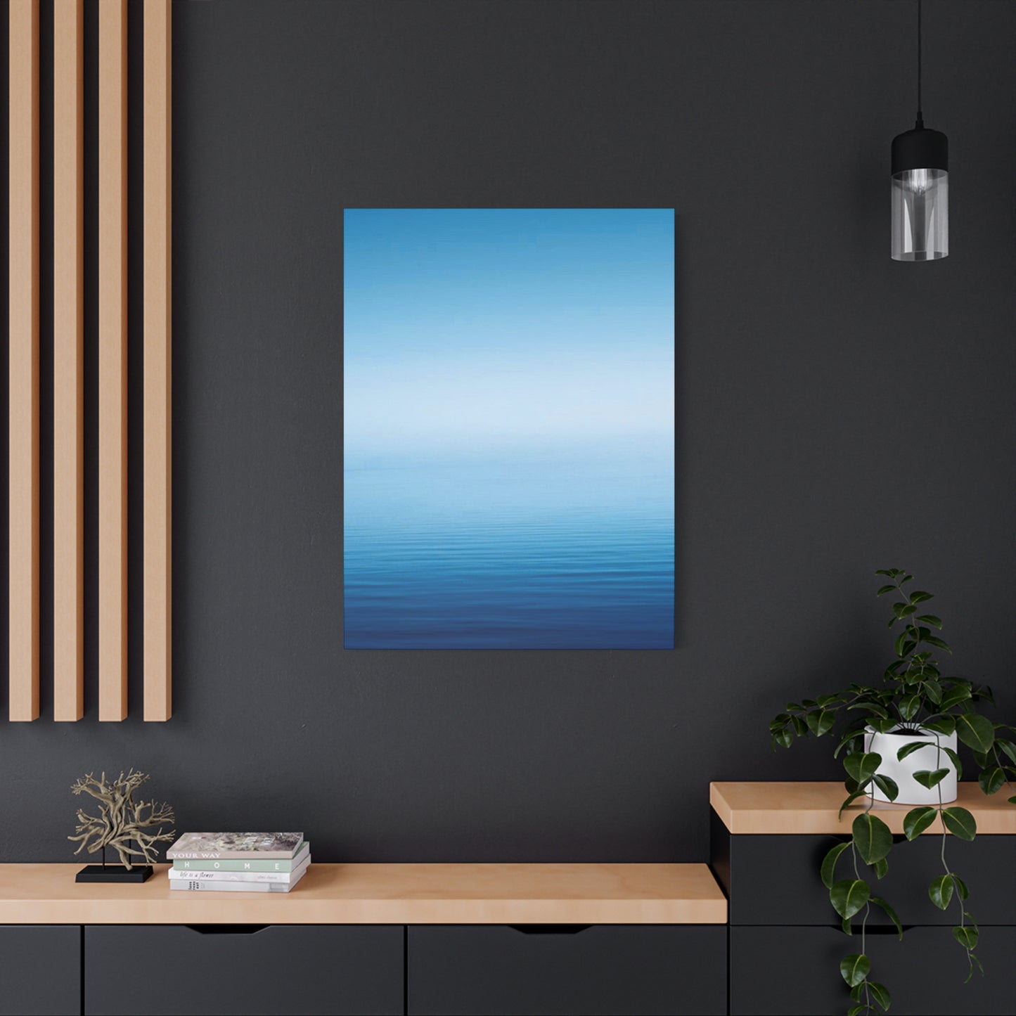 Blue Cool Gradient Wall Art & Canvas Prints