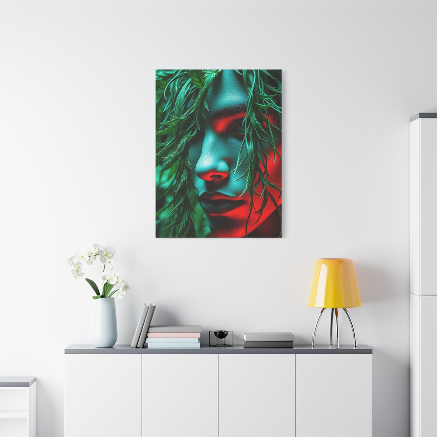 Viridian Opulence Art Wall Art & Canvas Print