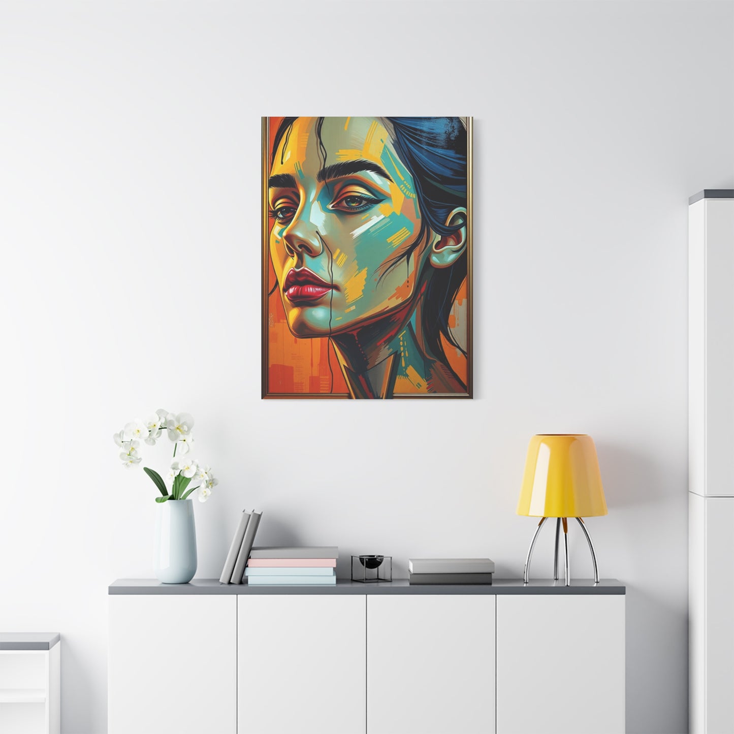 Modernist Reverie Art Panel Wall Art & Canvas Print