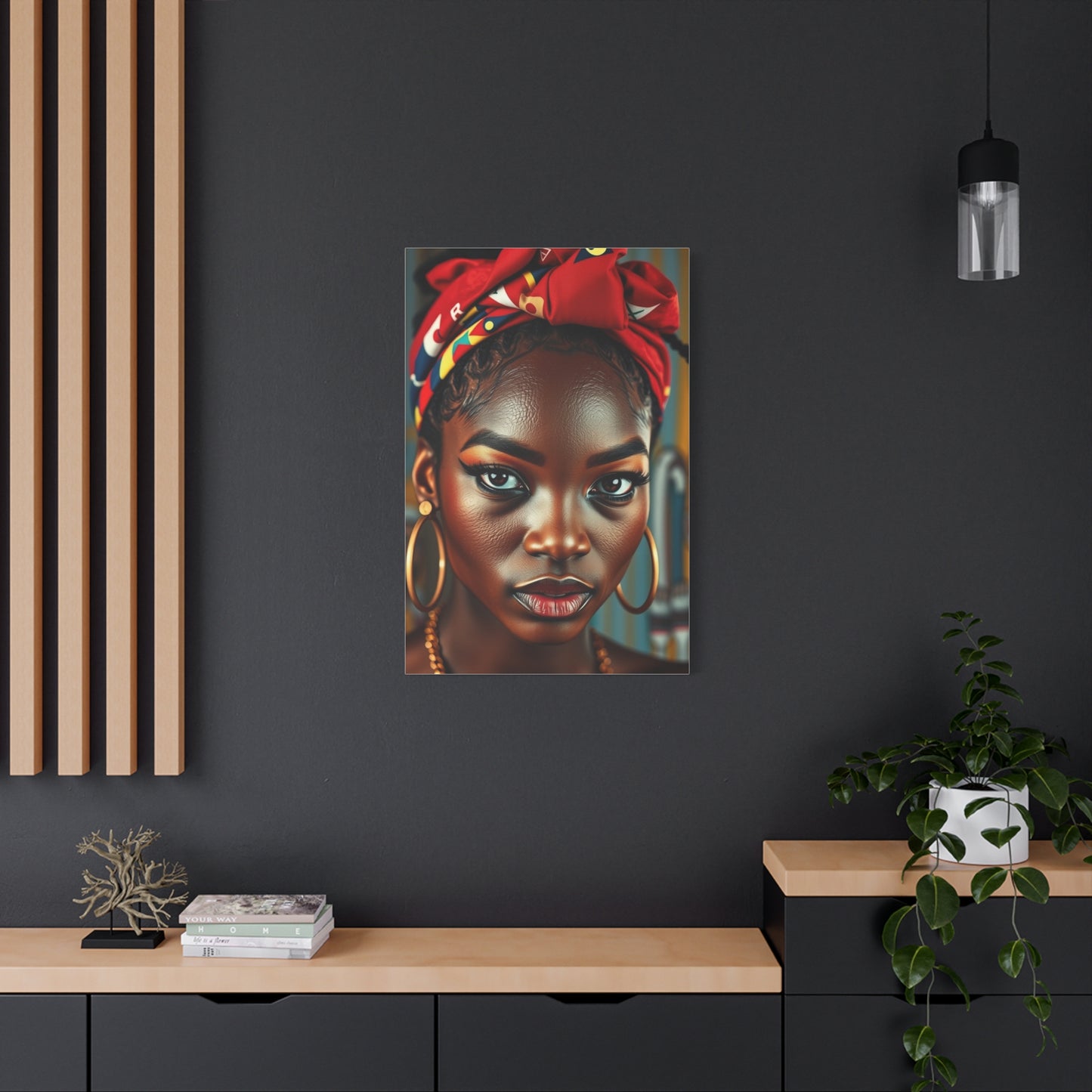 Lady Basquiat Art Premium Canvas 18 Wall Art & Canvas Print