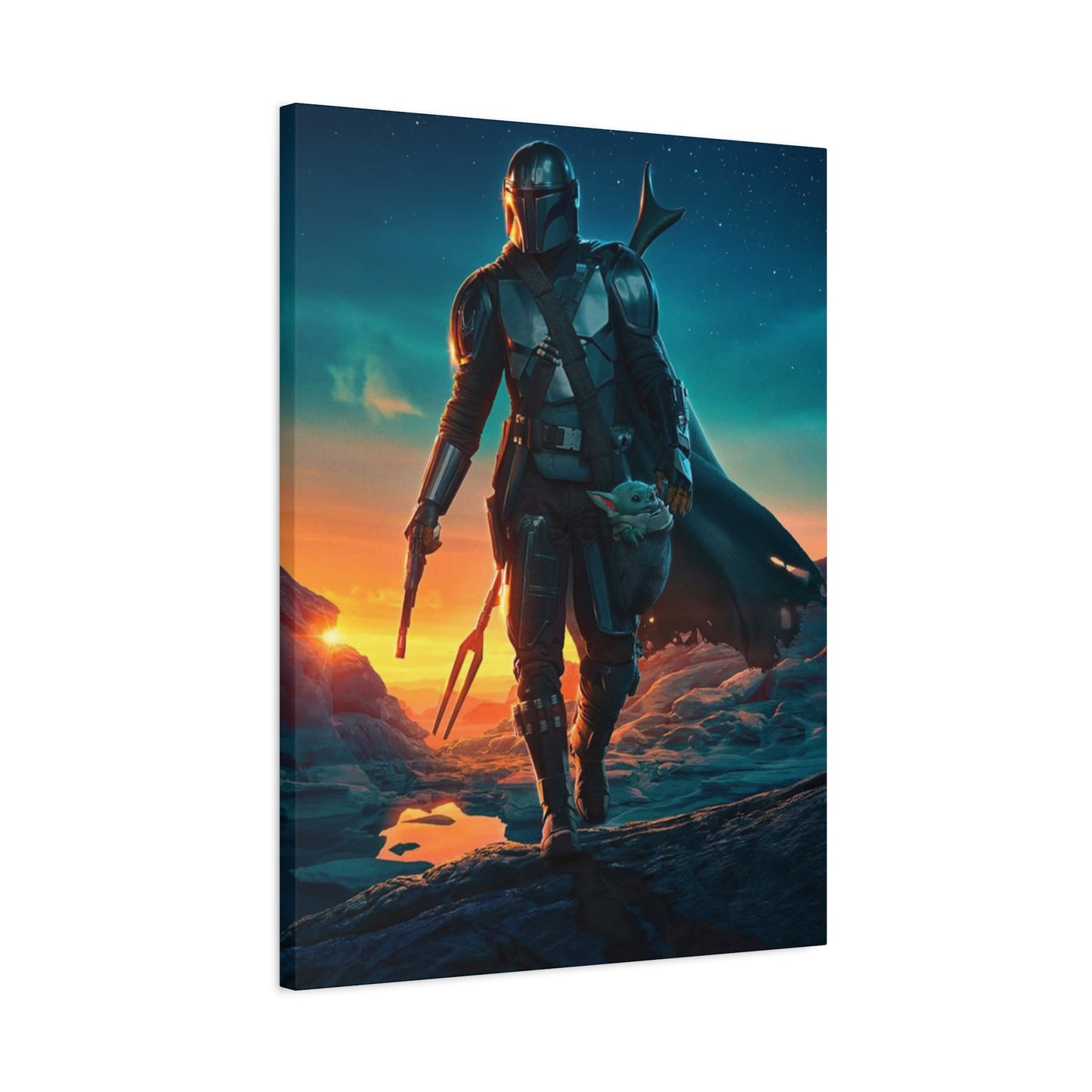Star Wars Character And Yoda Wall Art & Canvas Prints