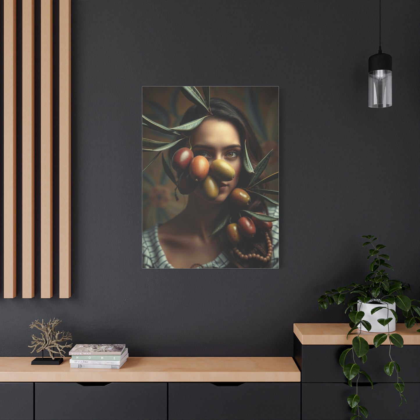 Olive Oasis Canvas Collection Wall Art & Canvas Print